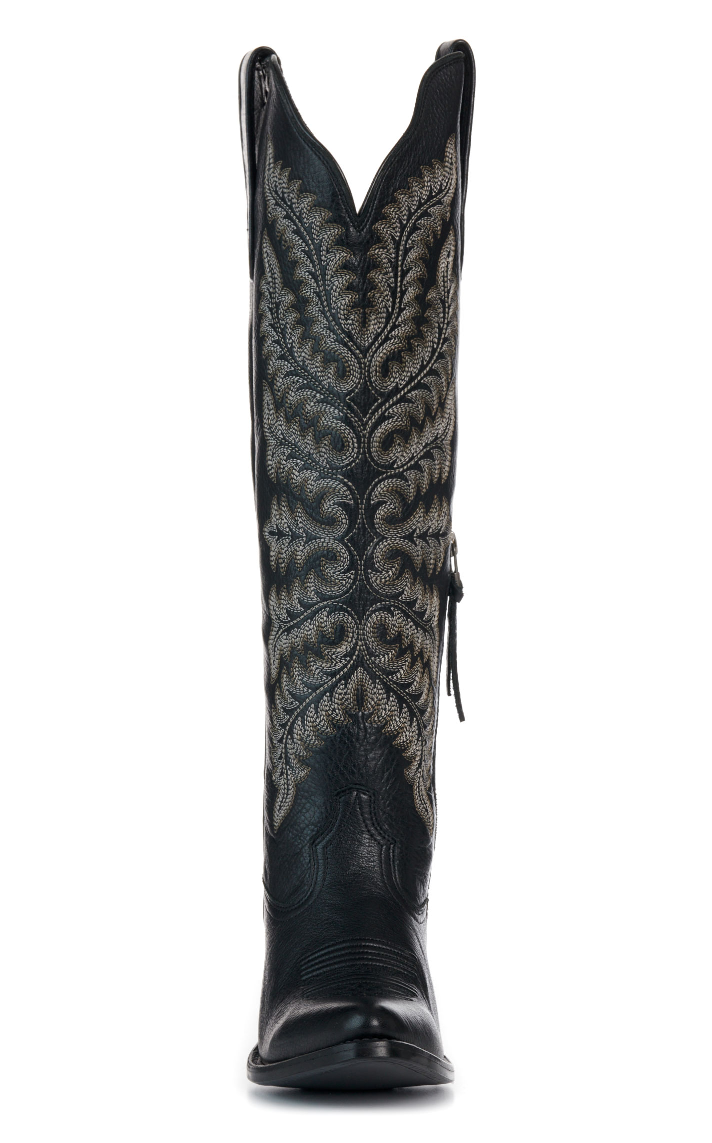 Ariat Women's Helena Black Deertan J Toe Tall Fashion Cowboy Boots - Image 1
