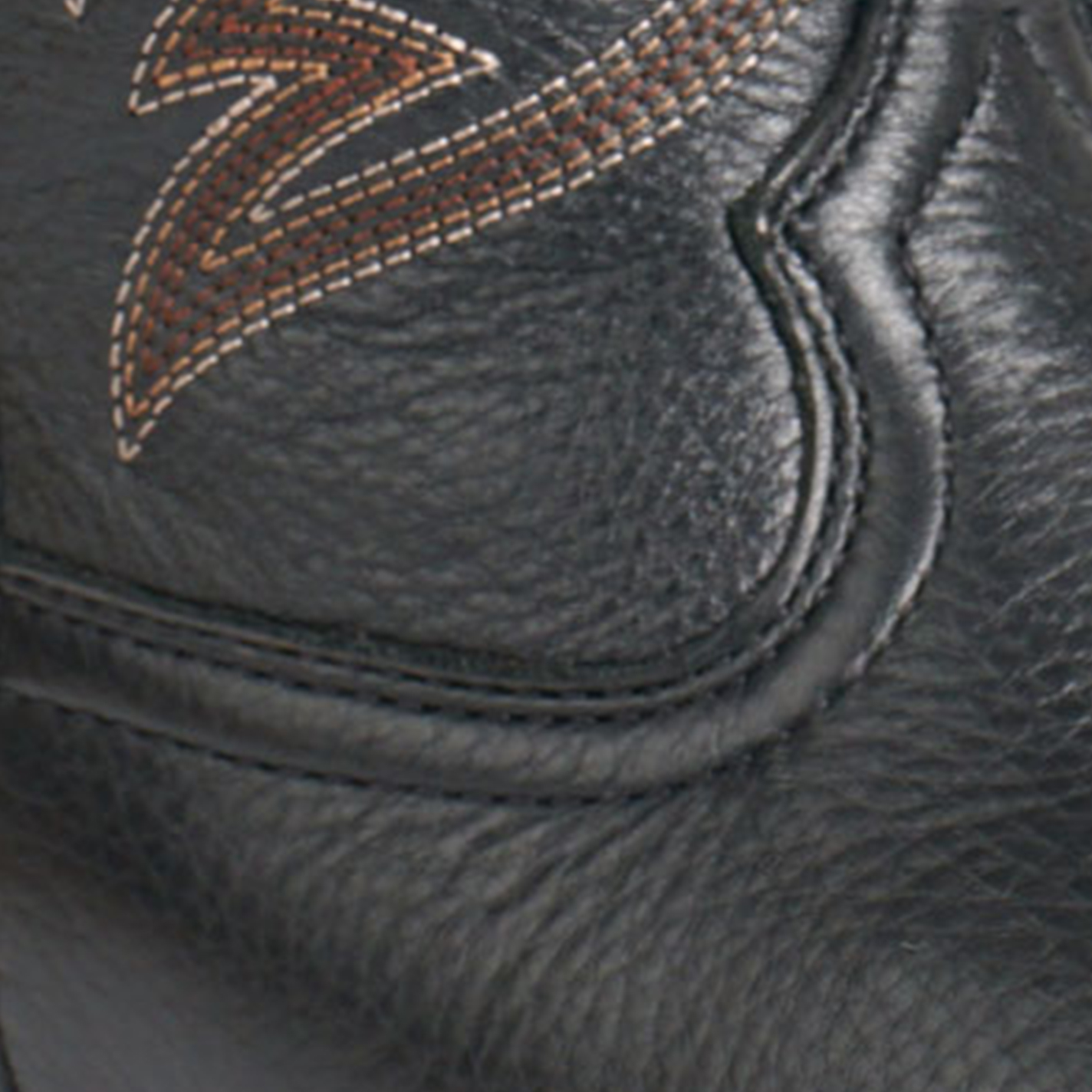 Ariat Men's Ricochet Black Carbon SMARTLITE Wide Square Toe Cowboy Boots - Image 1