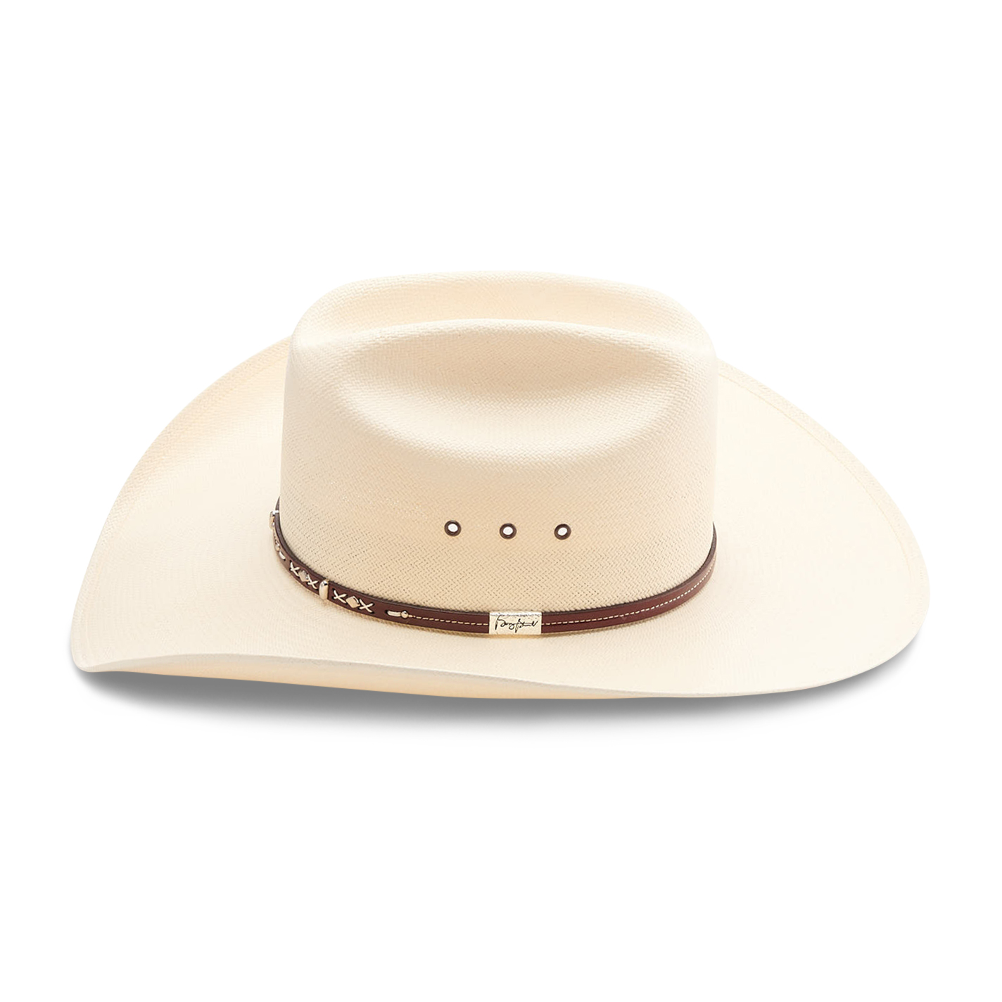 Resistol 10X George Strait Hazer Straw Cowboy Hat - Image 1
