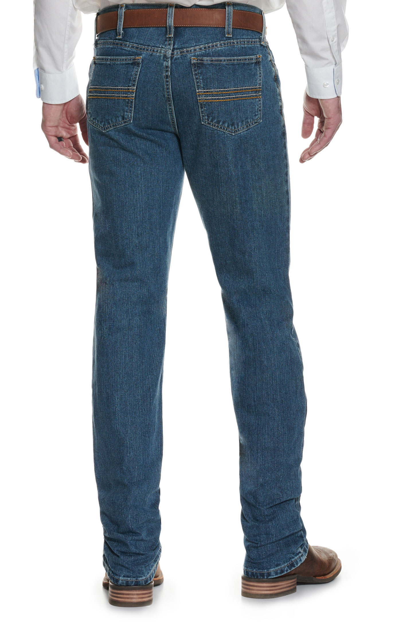 Cinch Men's Silver Label Medium Stonewash Slim Fit Straight Leg Jean - Image 1