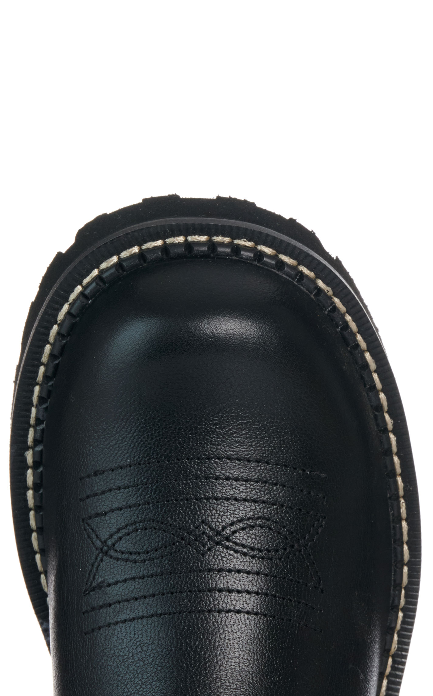 Ariat Women’s Madison Avenue Black FatBaby Round Toe Cowboy Boots - Image 1