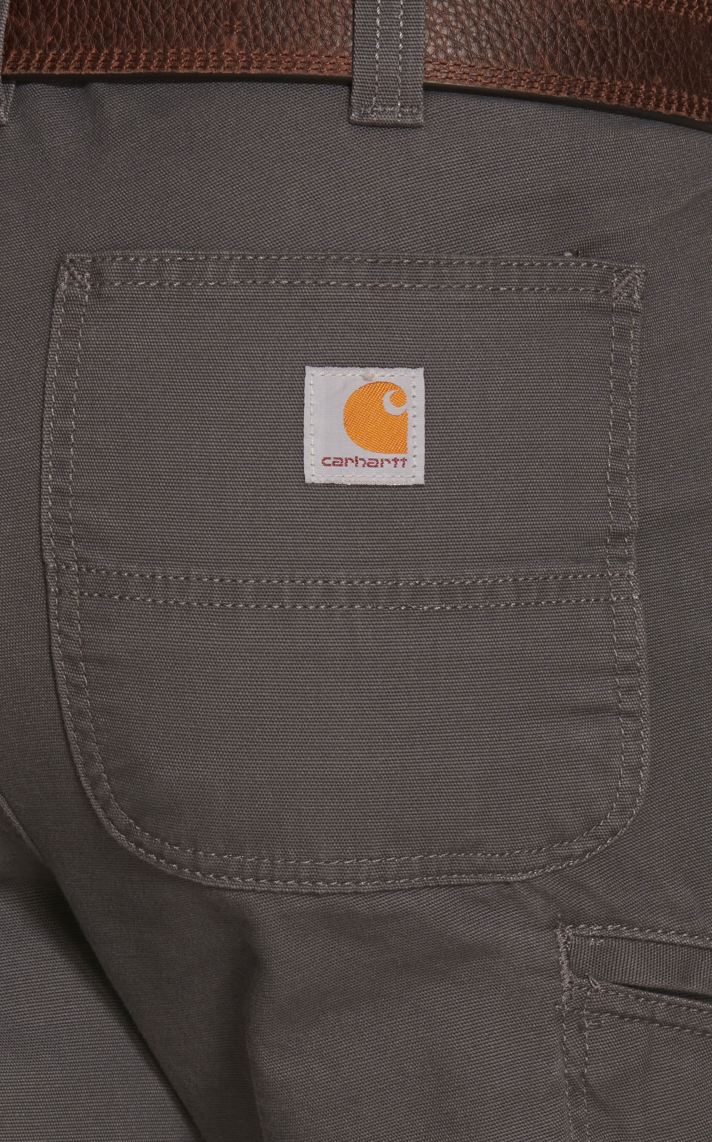 Carhartt Men's Gravel Relaxed Fit Straight Leg Rugged Flex Stretch Canvas Work Pants - Image 1