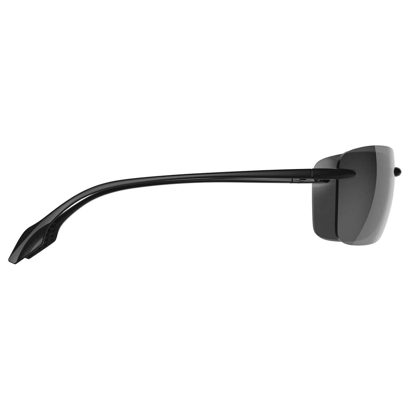 BEX Jaxyn X Black and Gray Polarized Sunglasses - Image 1