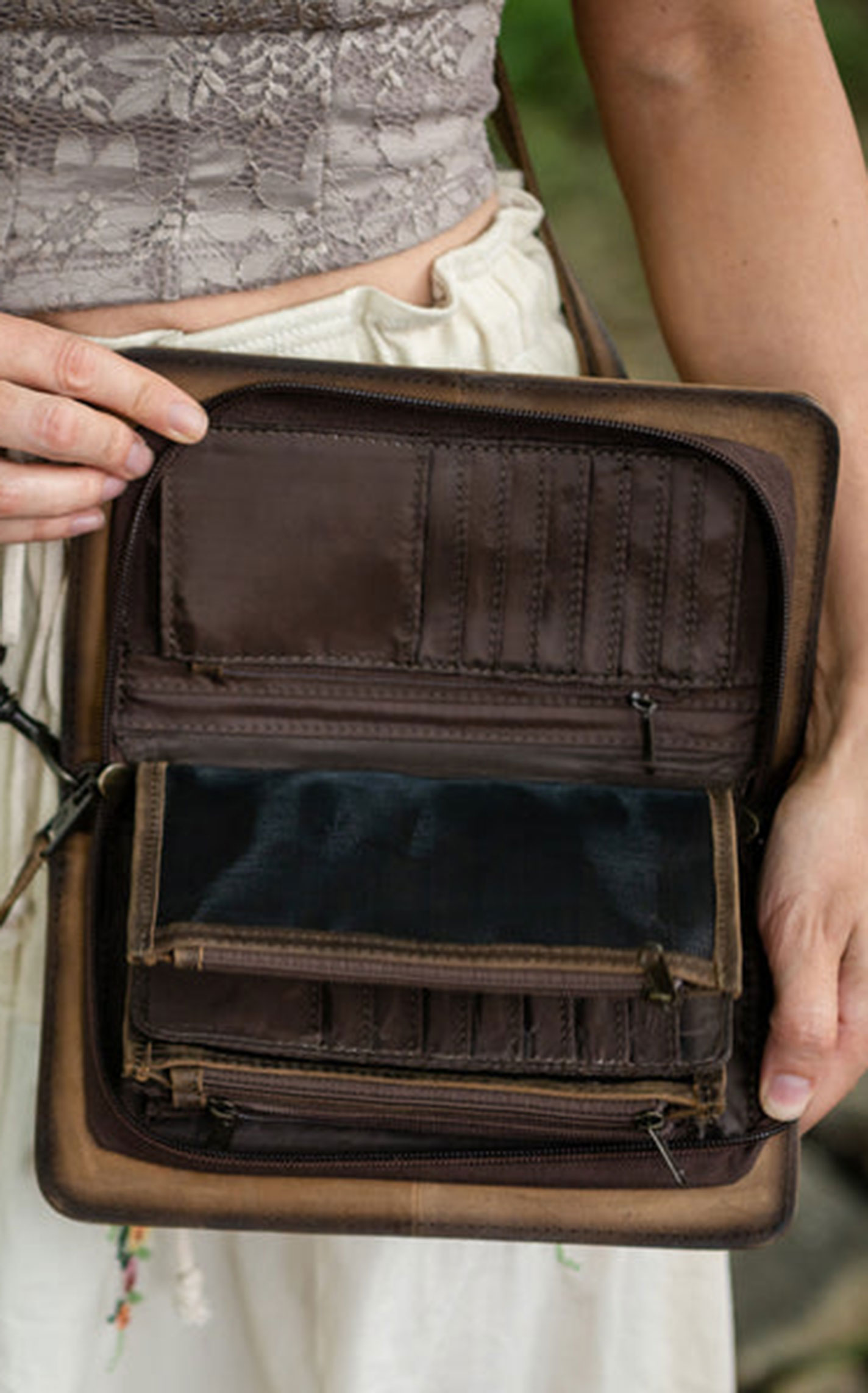 STS Ranchwear Baroness Evie Leather Crossbody Bag  - Image 1