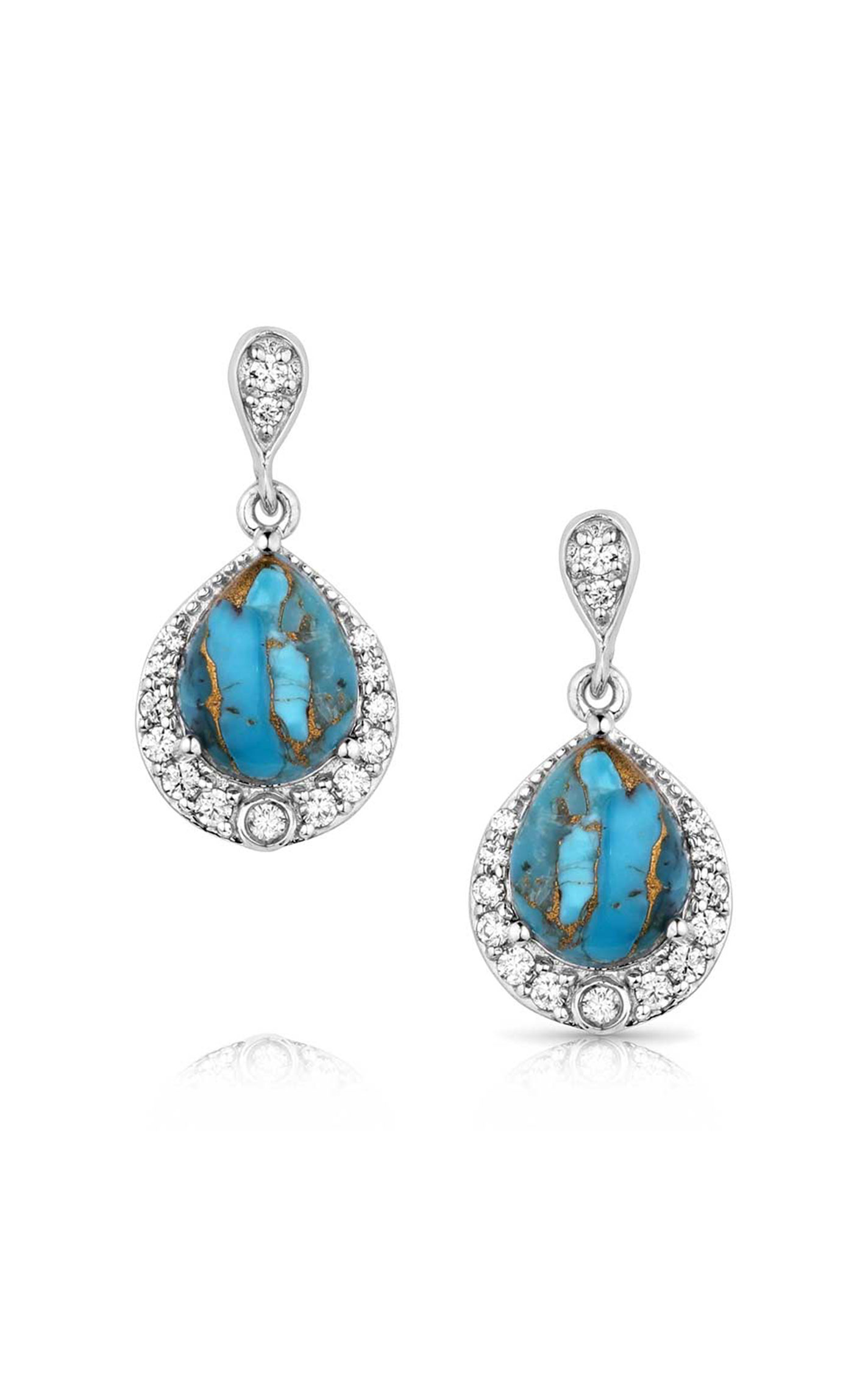 Montana Silversmiths Blue River Earrings - Image 3