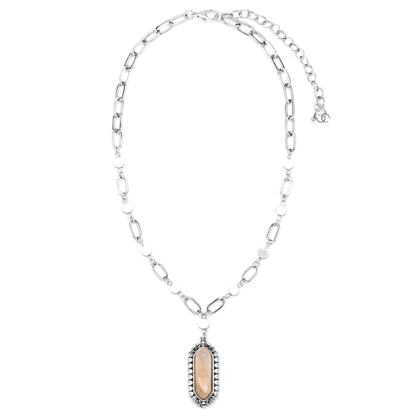 Cowgirl Confetti Silver & Citrine Shimmer And Shine Necklace  - Image 1