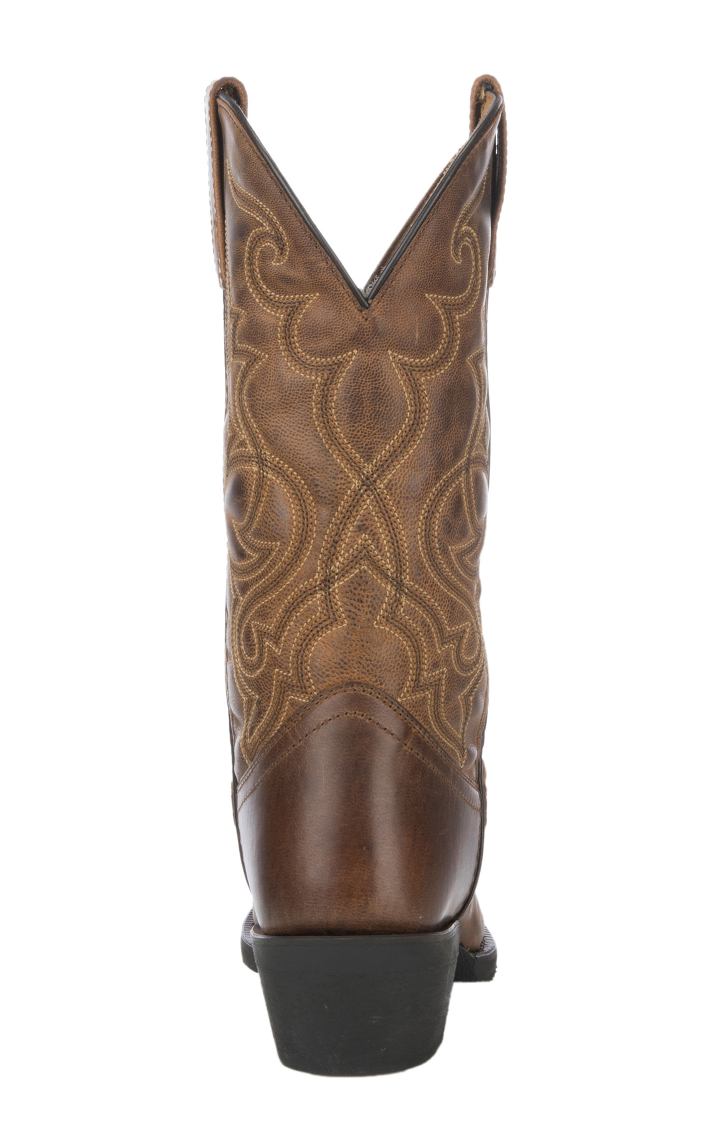 Laredo Women's Maddie Distressed Brown R-Toe Cowboy Boot - Image 1