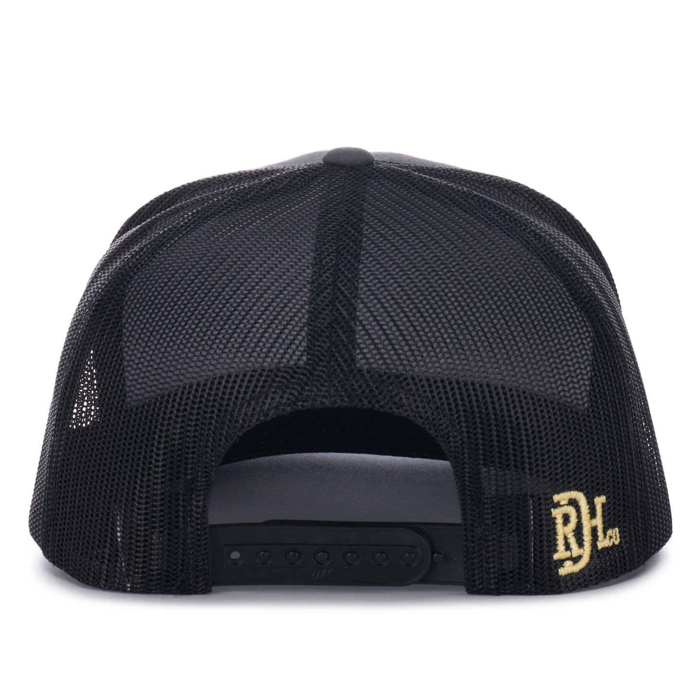 Red Dirt Hat Co. Gray and Charcoal Chupacabra Trackers Patch Mesh Cap - Image 1