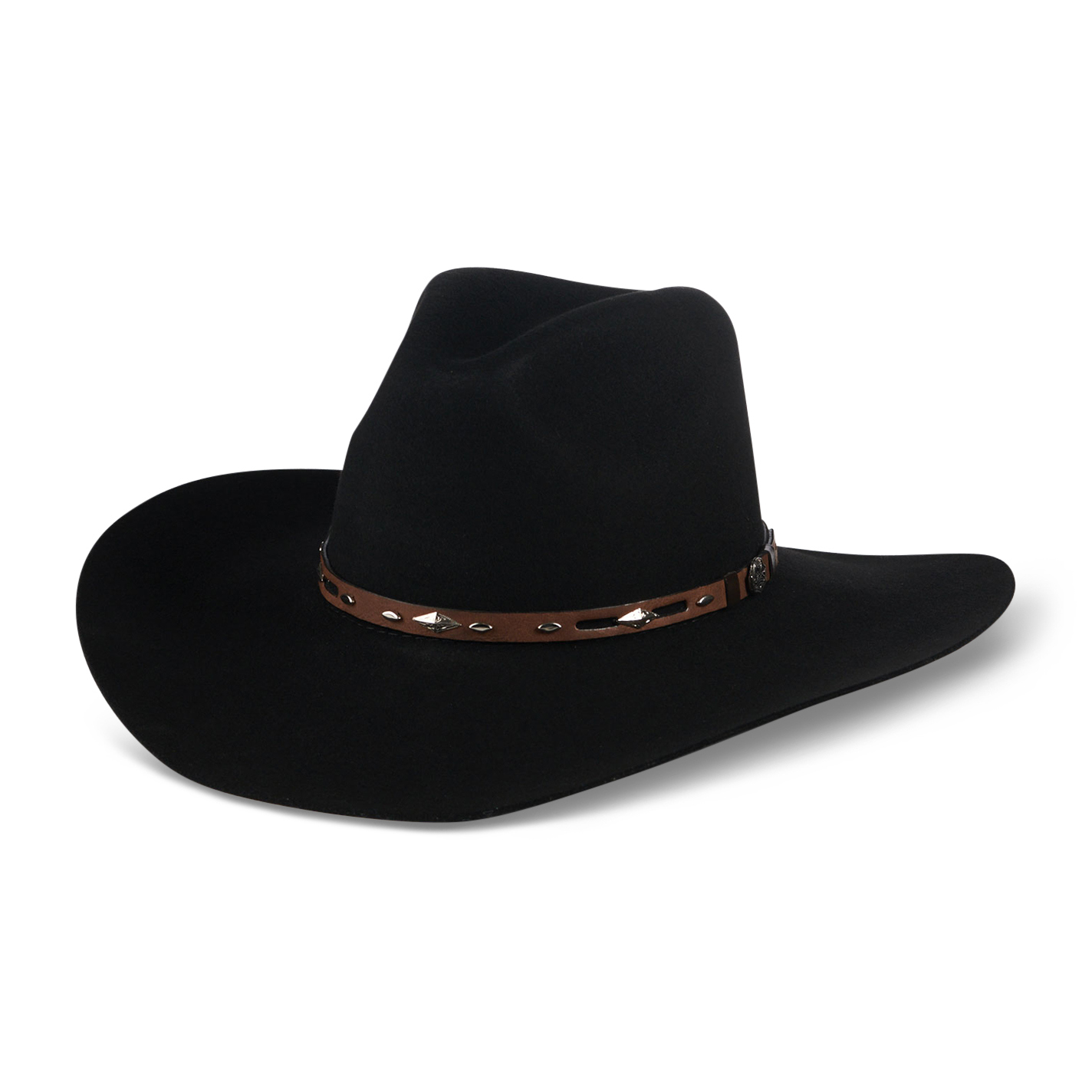 Cavender's Hat Collection 3X Tracker Black Premium Wool Cowboy Hat - Image 1
