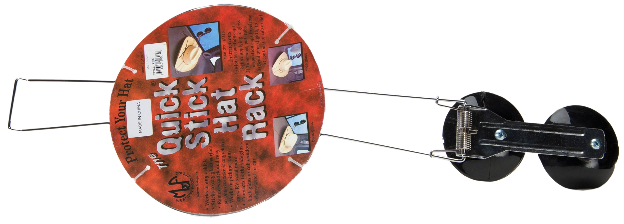 M&F Quick Stick Hat Rack - Image 1