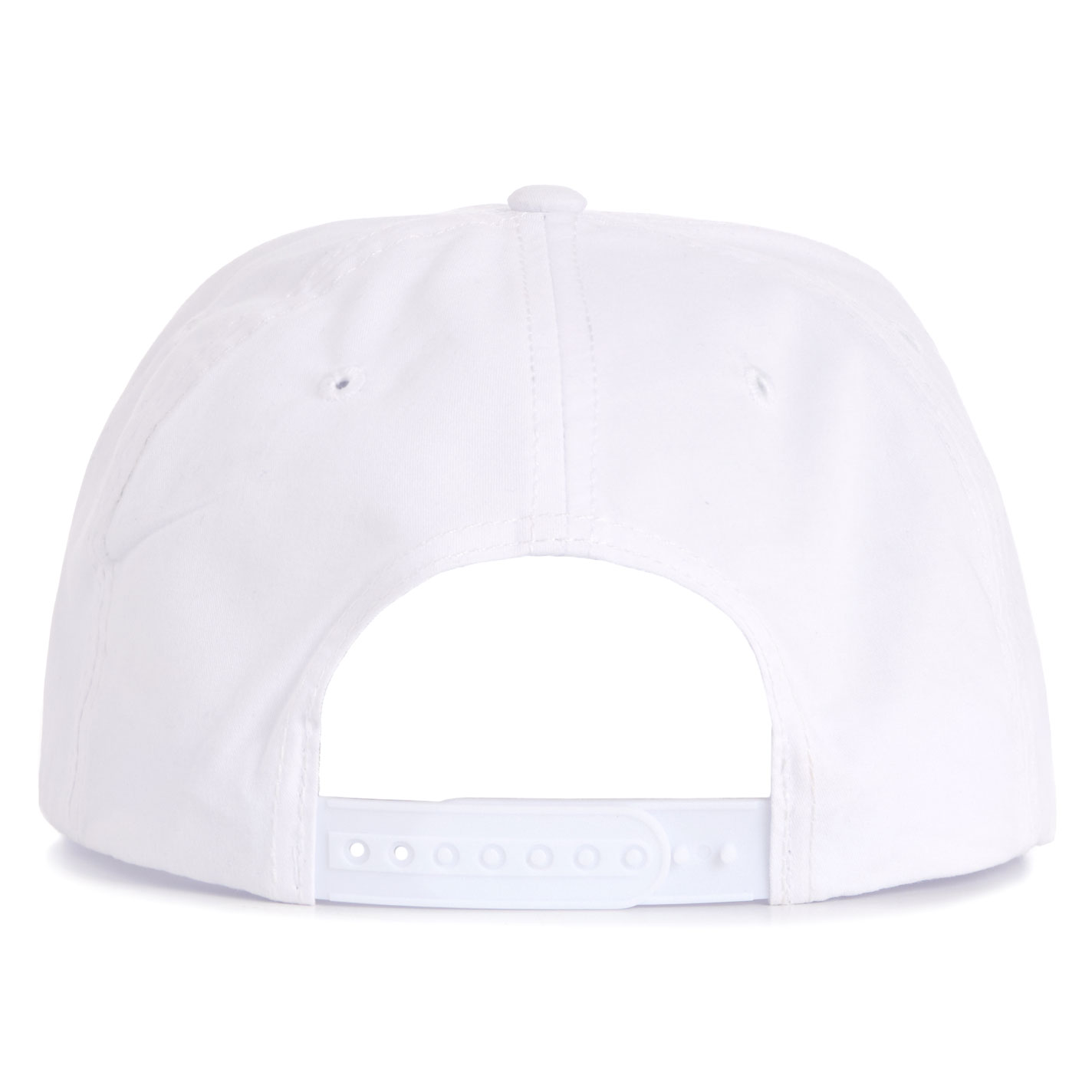 Whiskey Bent Hat Co. Men's White Ranch Feeders Logo Cap - Image 1