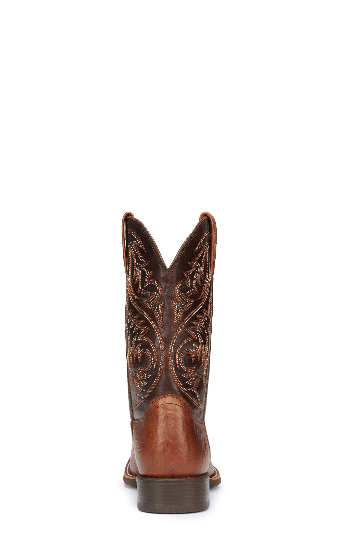 Ariat Men's Sport Herdsman Peanut Butter & Brown Punchy Toe Cowboy Boots - Image 1