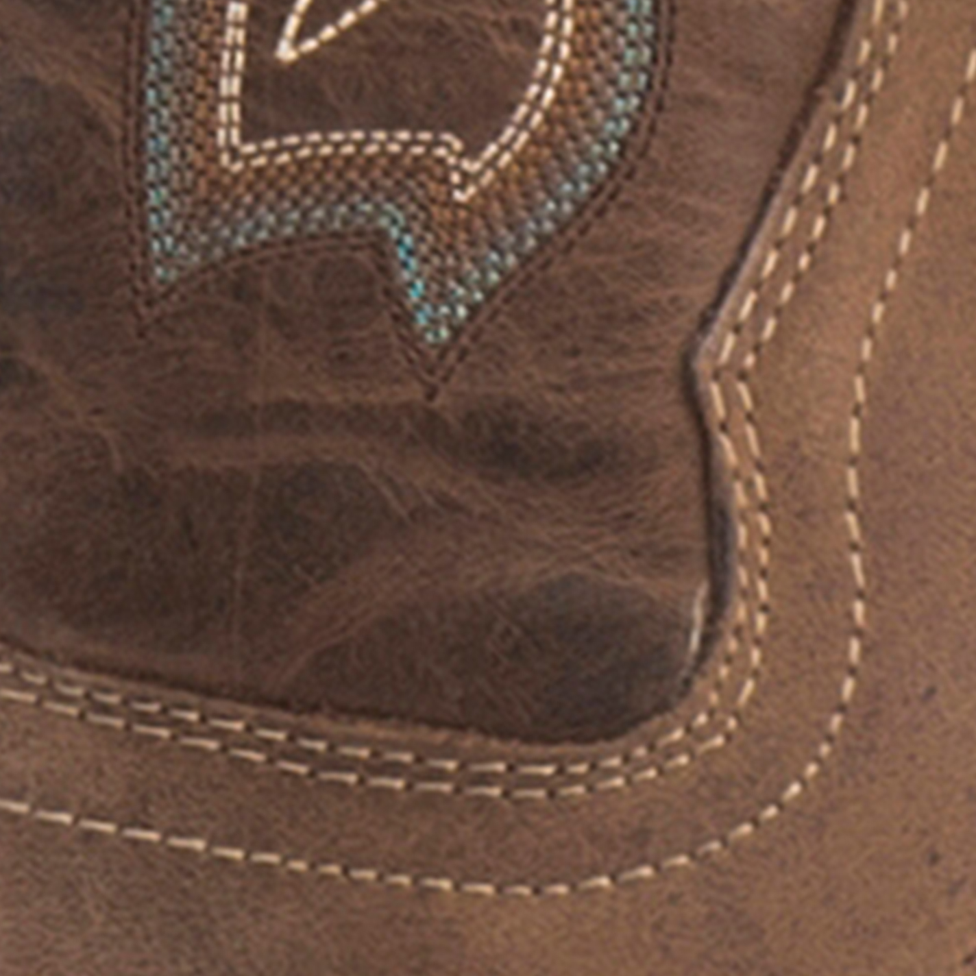Double H Women's Haddie Chestnut Square Composite Toe Work Boot - Image 1
