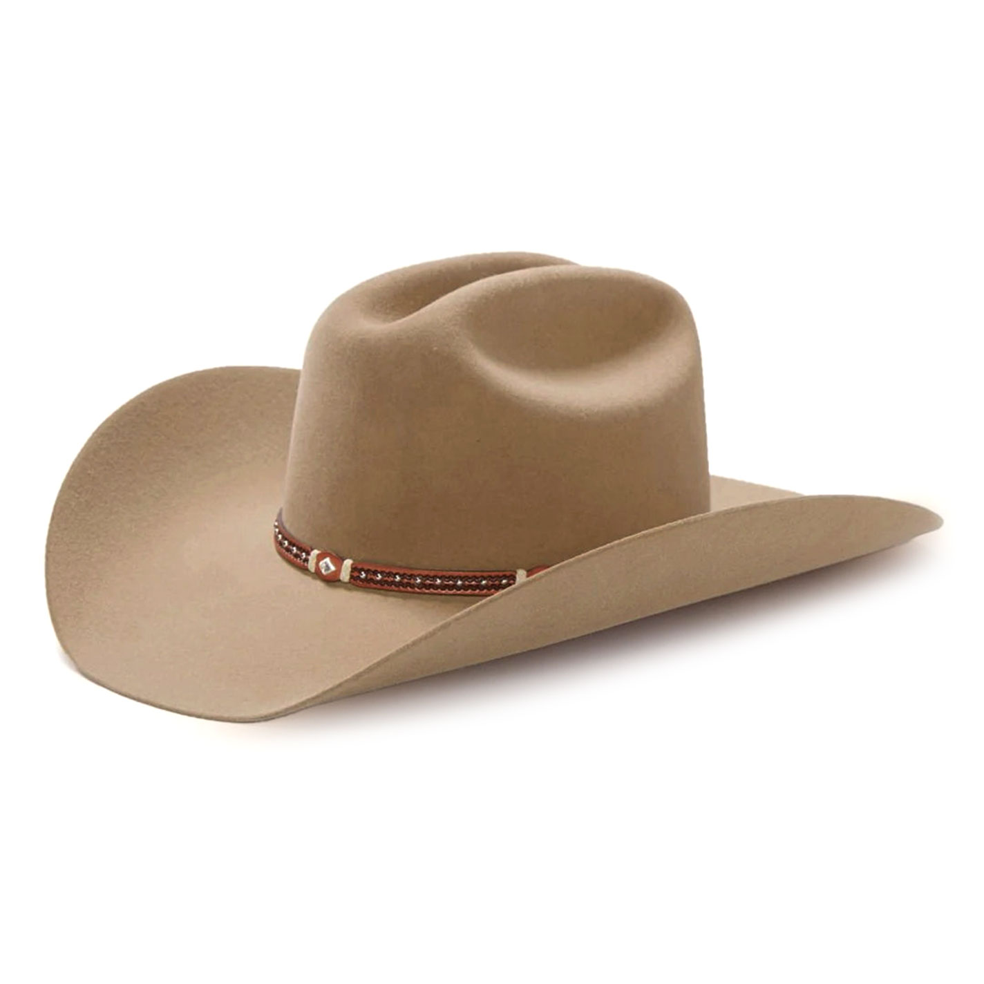 Stetson 6X Monterey T Fawn Felt Cowboy Hat - Image 1