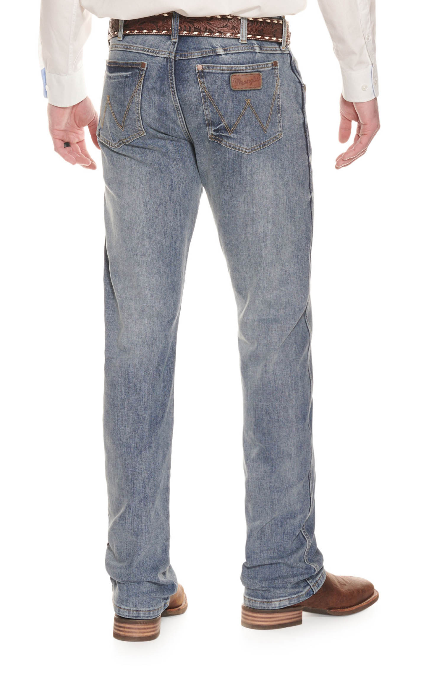 Wrangler Retro Men's Greely Slim Boot Cut Jeans - Image 1