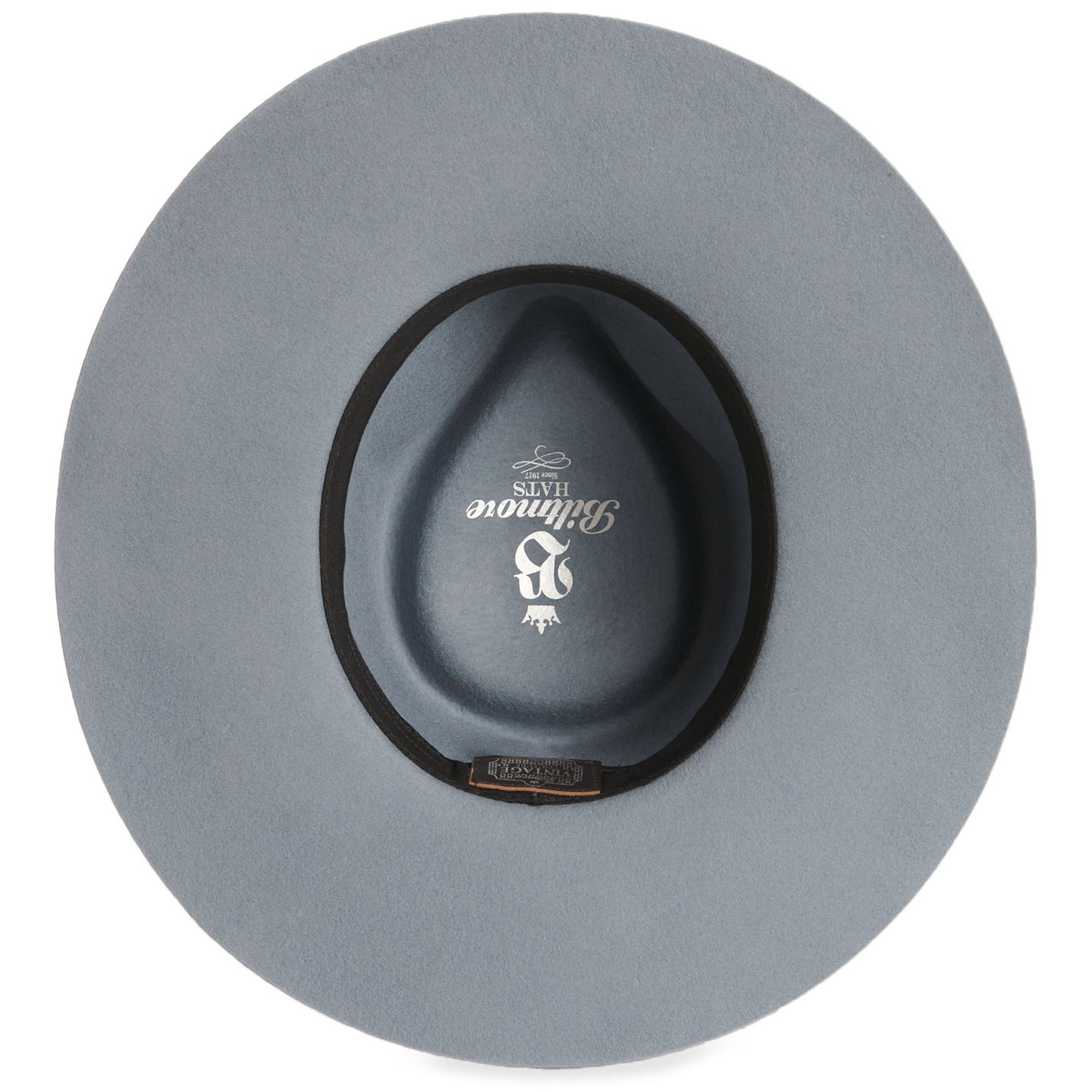 Dorfman Pacific Women's Chambray Blue-Gray Pinched Front Wool Hat - Image 1