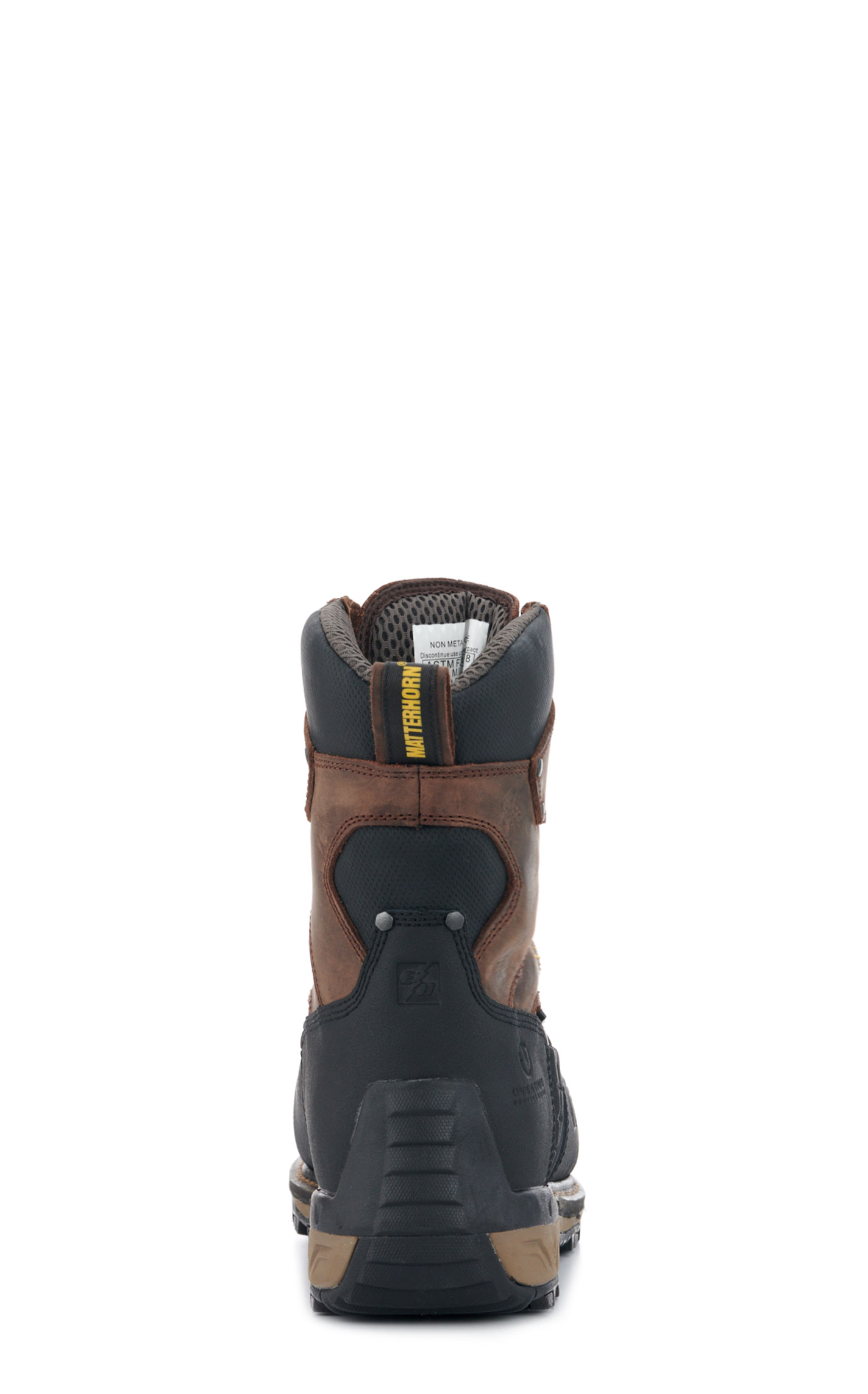 Matterhorn Men's Maximus 2.0 Brown Puncture Resistant MetGuard Composite Toe Lace Up Work Boot - Image 1
