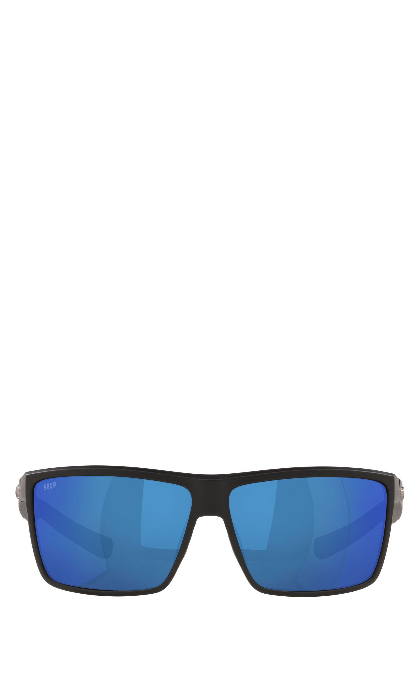 Costa Rinconcito Matte Black with Blue Mirror Polarized Polycarbonate Lenses Sunglasses - Image 1
