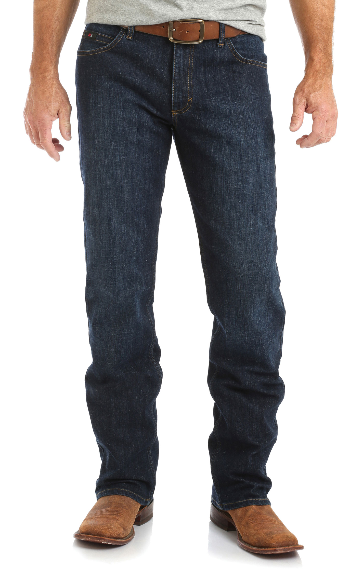 Wrangler 20X Men's Competition Dark Wash Slim Jeans - Extended Sizes - Image 1