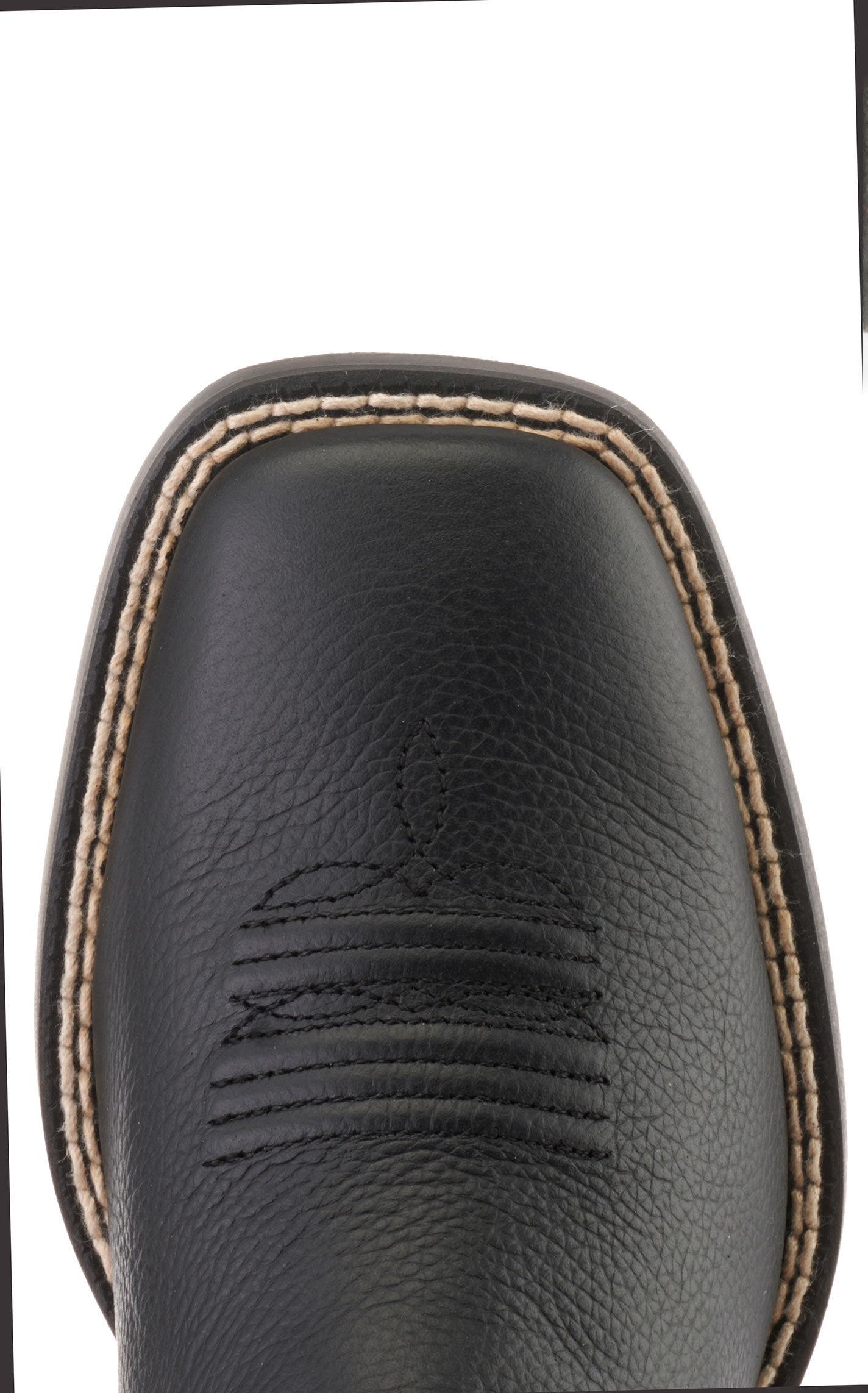 Ariat Youth Tycoon Black Square Toe Cowboy Boot - Image 1