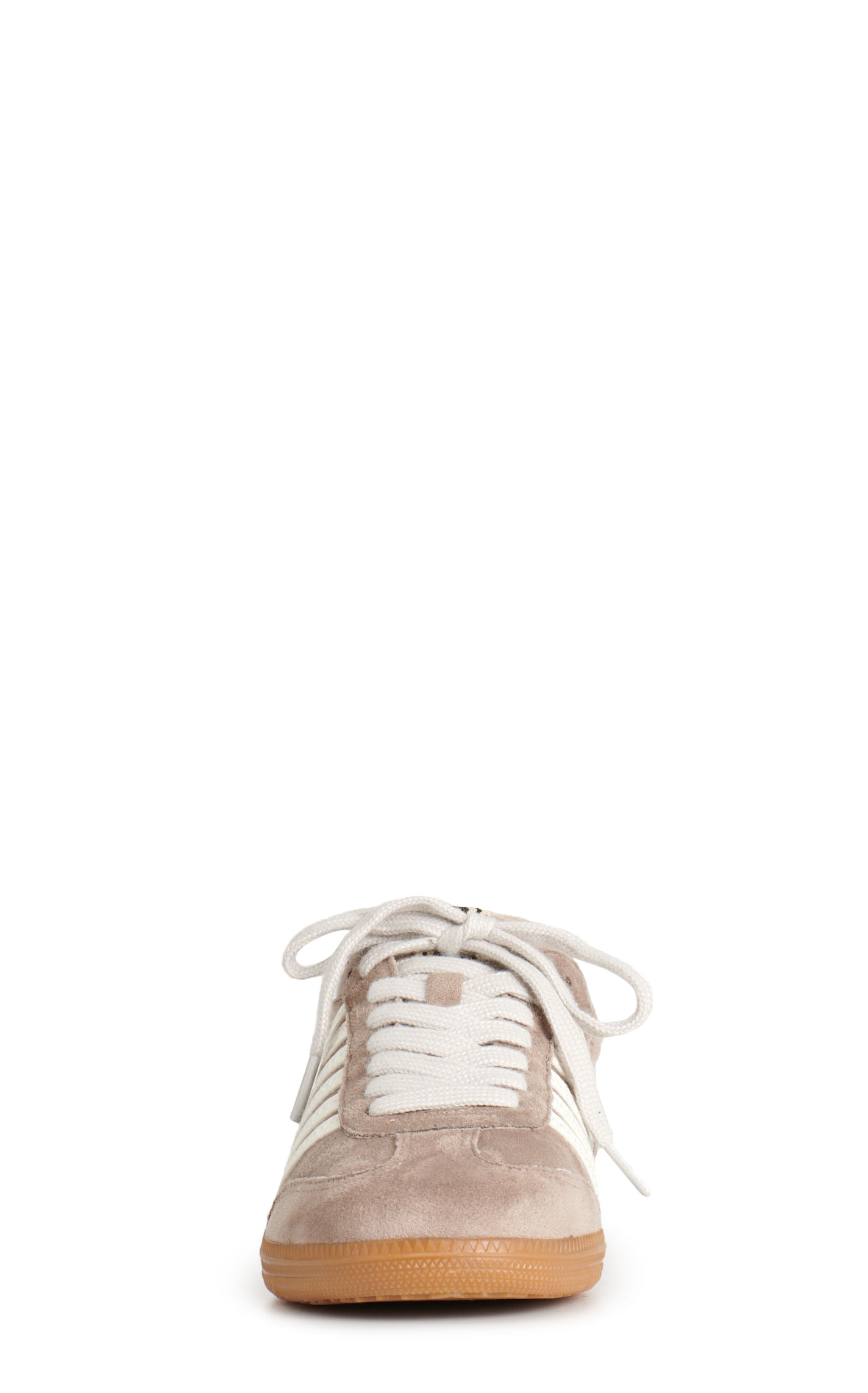 Shushop Women’s Stevie Taupe Almond Toe Casual Shoes - Image 1