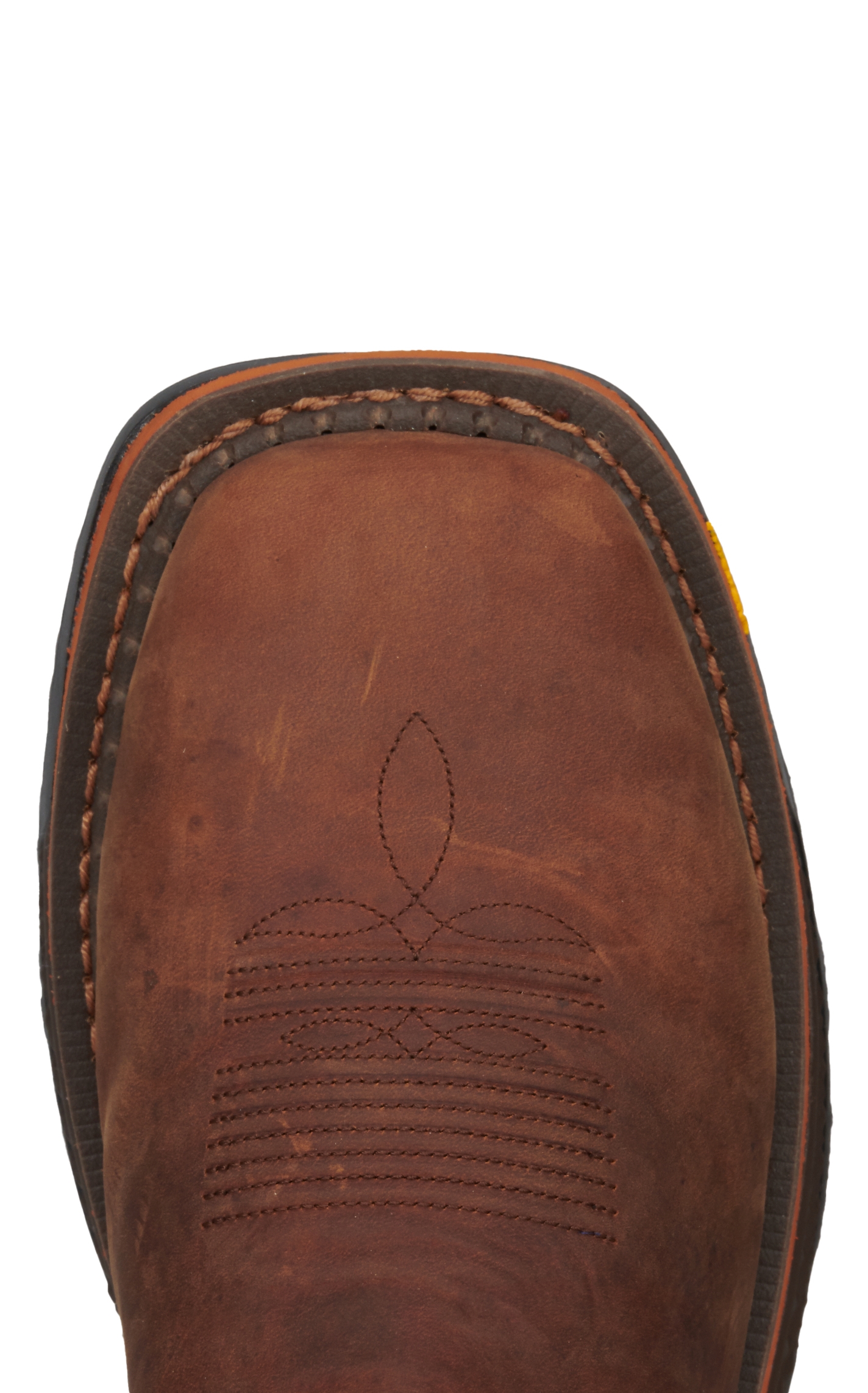 R Watson Men's Hazel Bay and Smoke Gray Waterproof Wide Square Composite Toe Work Boots - Image 1