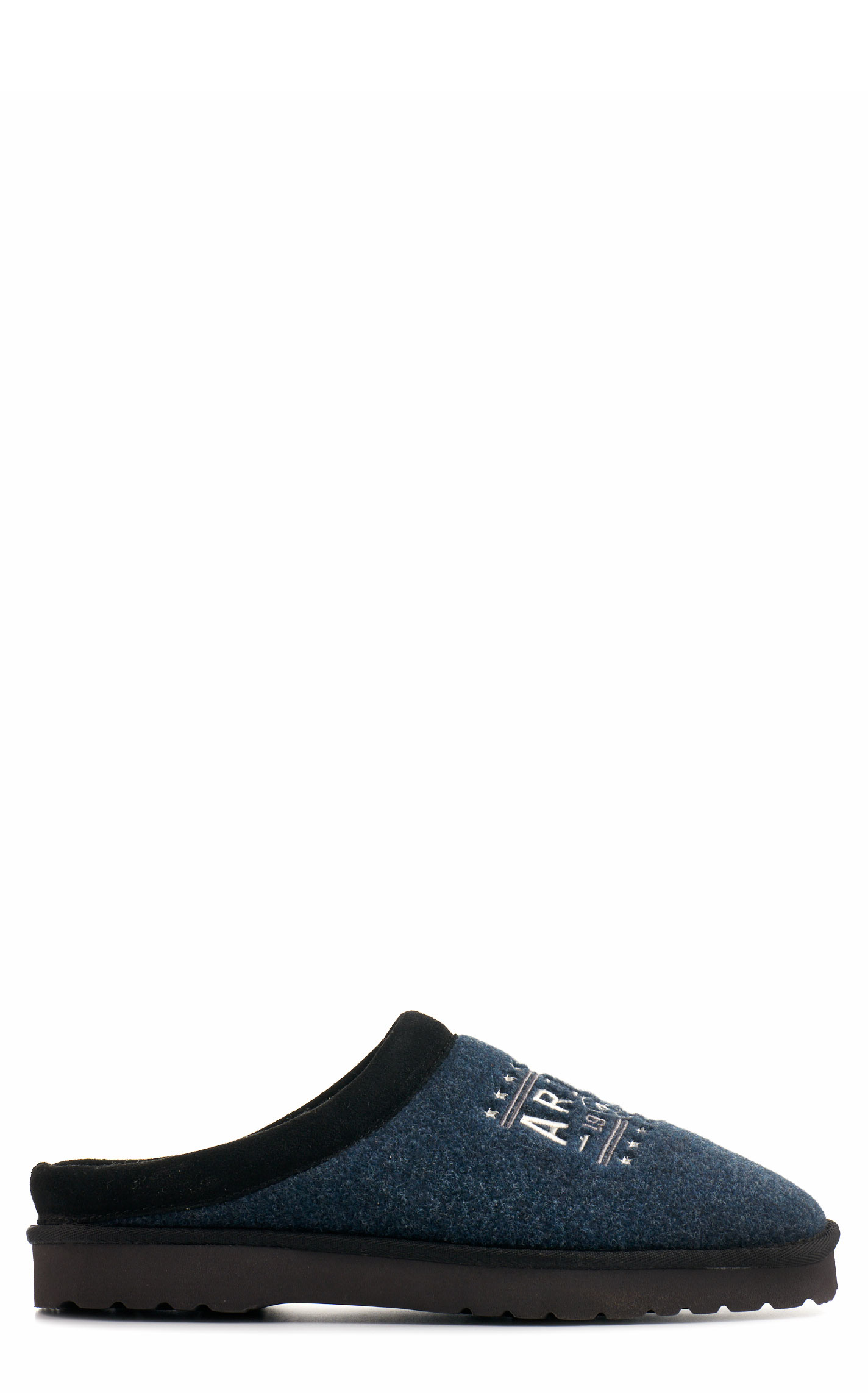 Ariat Men's 93 Liberty Navy Wool Slippers - Image 1