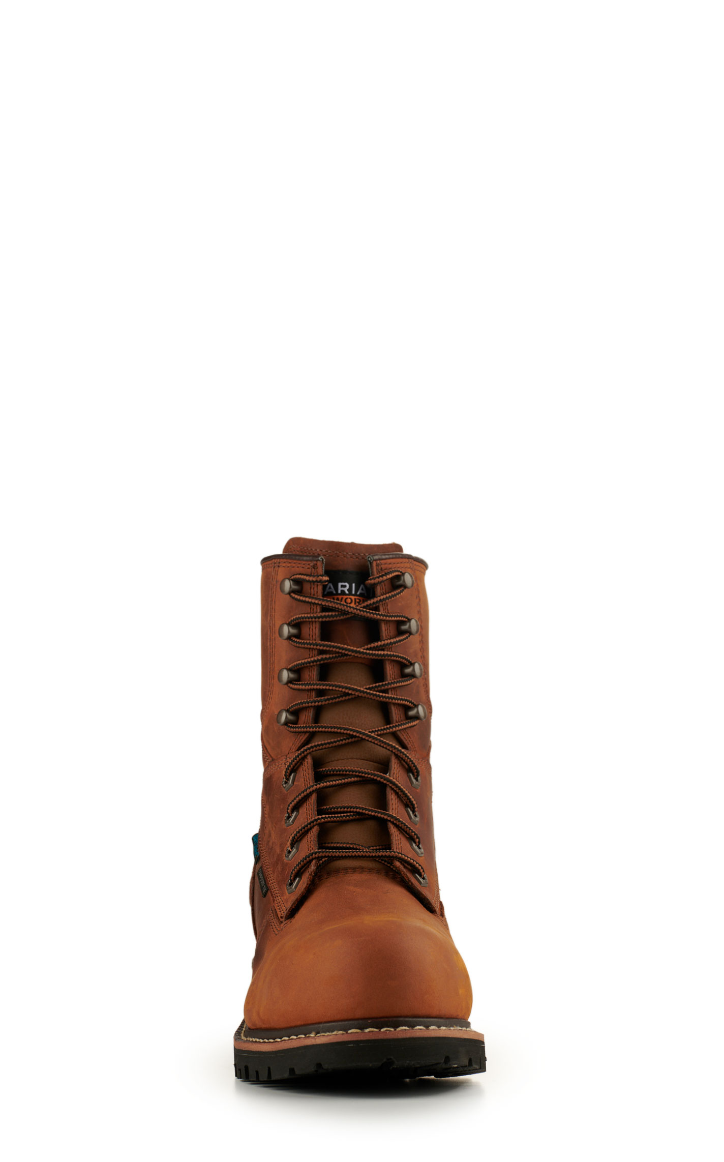 Ariat Men's Copper Shock Shield Waterproof Round Composite Toe Lace Up Logger Work Boot - Image 1