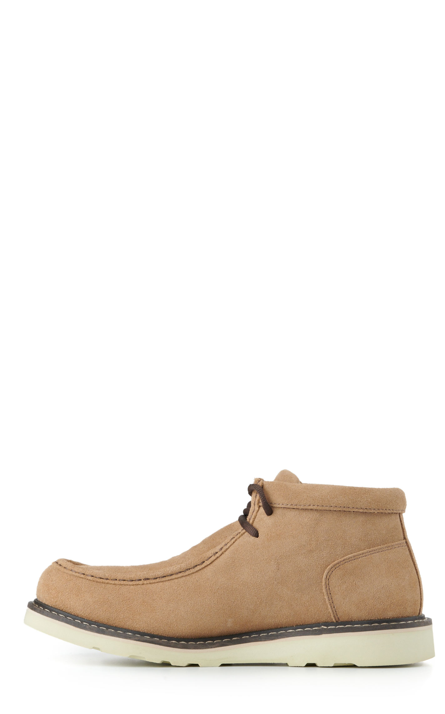 Ariat Men's Recon Country Dirty Taupe Suede Moc Toe Lace Up Casual Shoe - Image 1