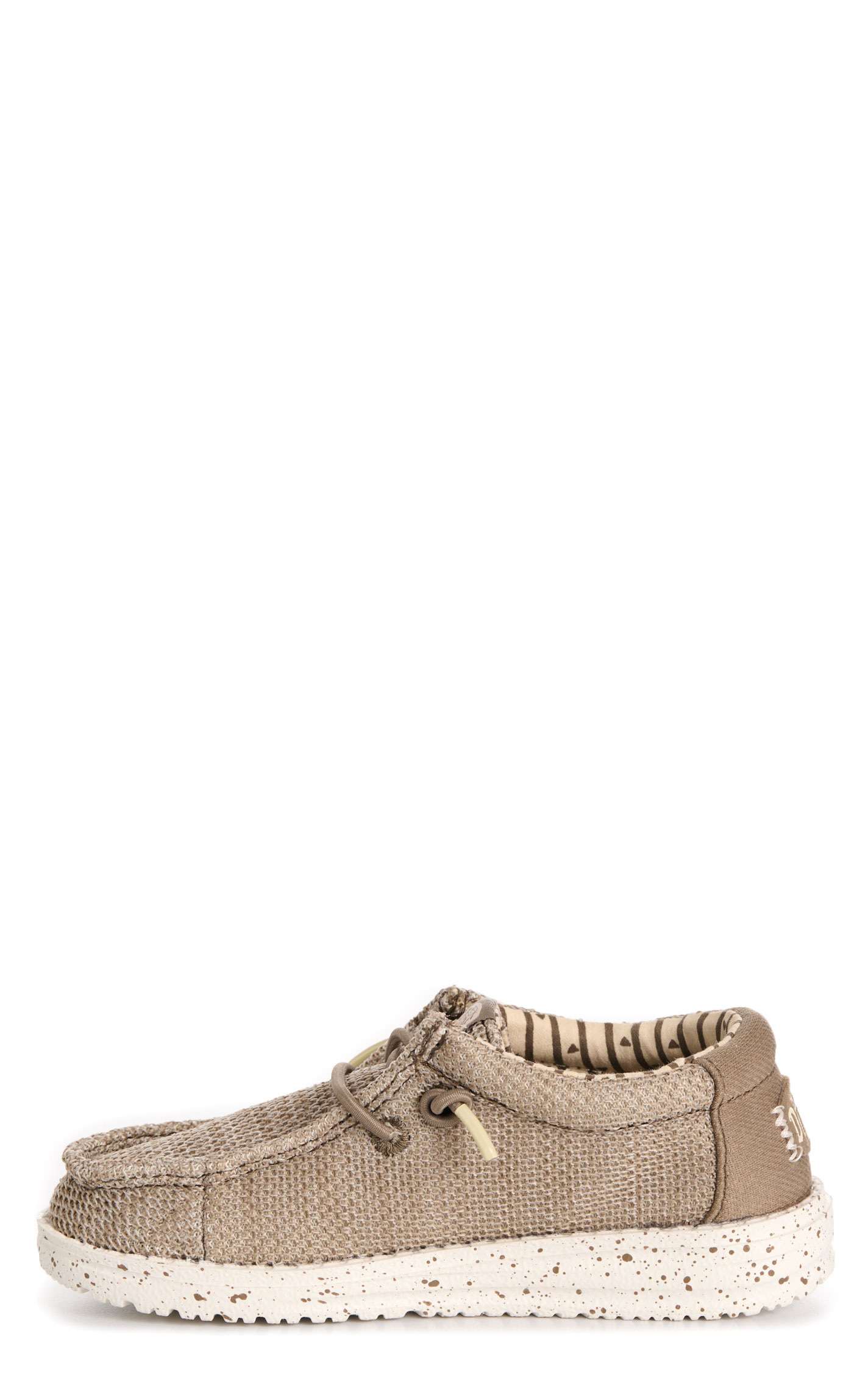 Hey Dude Toddler Boy's Walnut Wally Stretch Sox Moc Toe Casual Shoes - Image 1