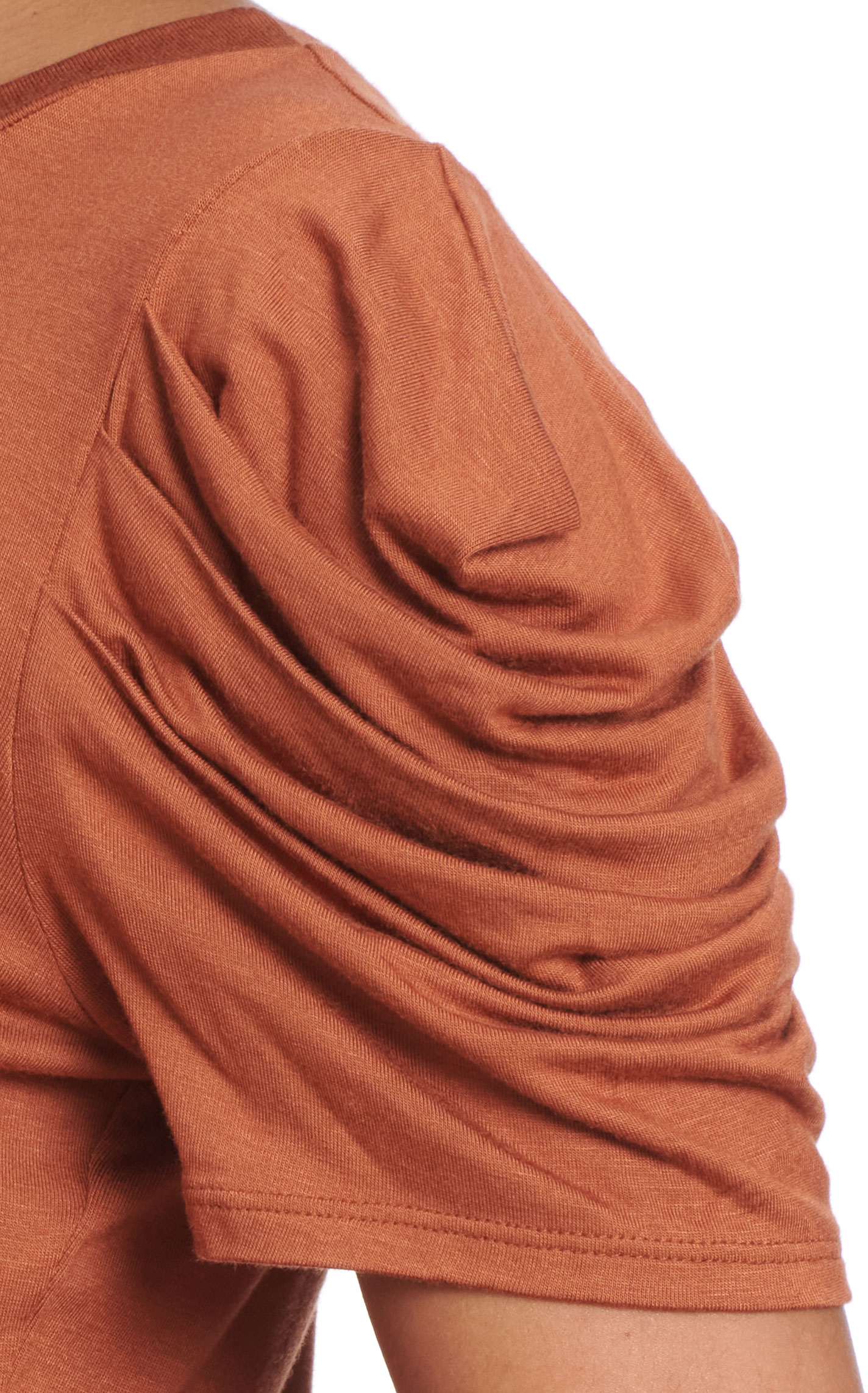 R.Rouge Women's Toffee Brown Top - Image 1