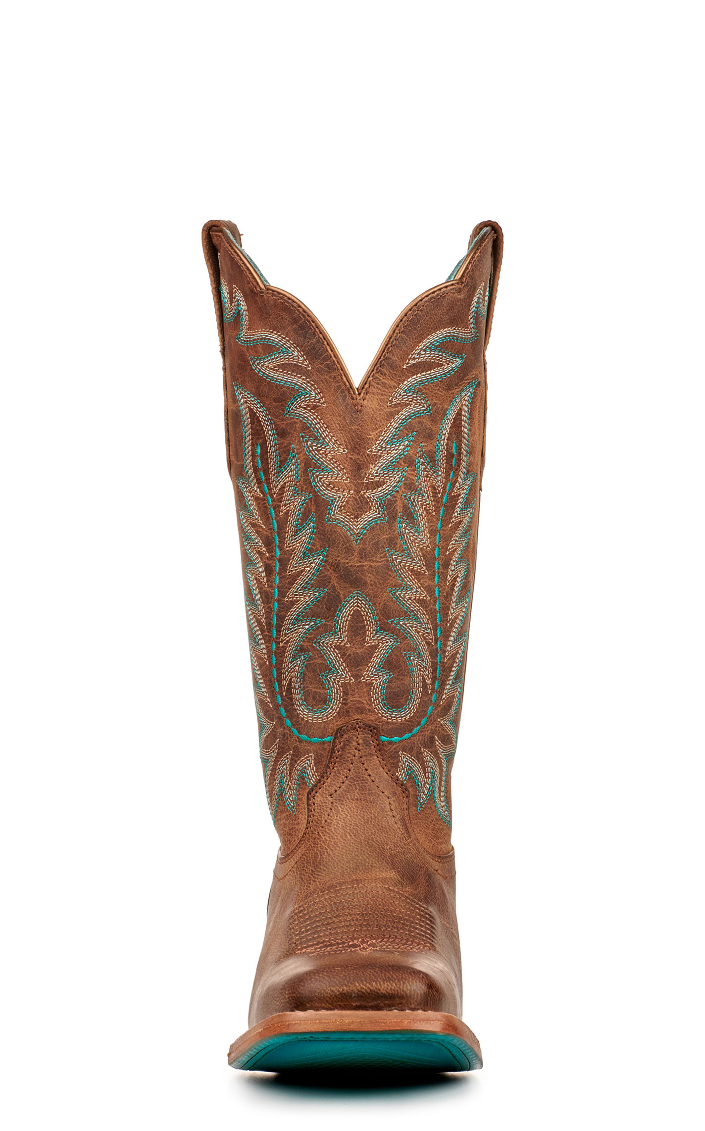 Ariat Women's Frontier Tilly Rodeo Tan TekStep Wide Square Toe Cowboy Boots - Image 1