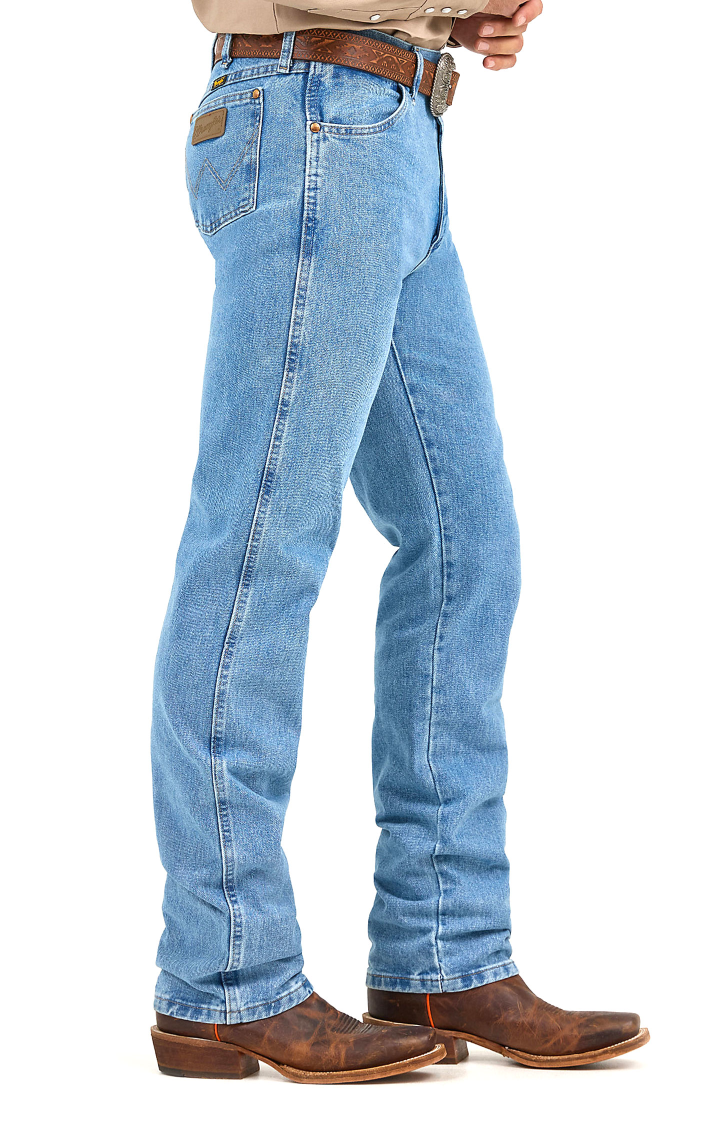 Wrangler Cowboy Cut Antique Wash Original Fit Tall Jeans - Image 1