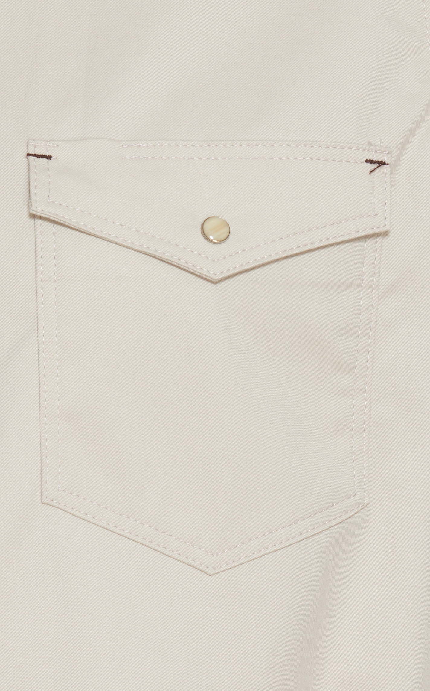 Cowboy Workwear Sand Long Sleeve Work Shirt - Image 1