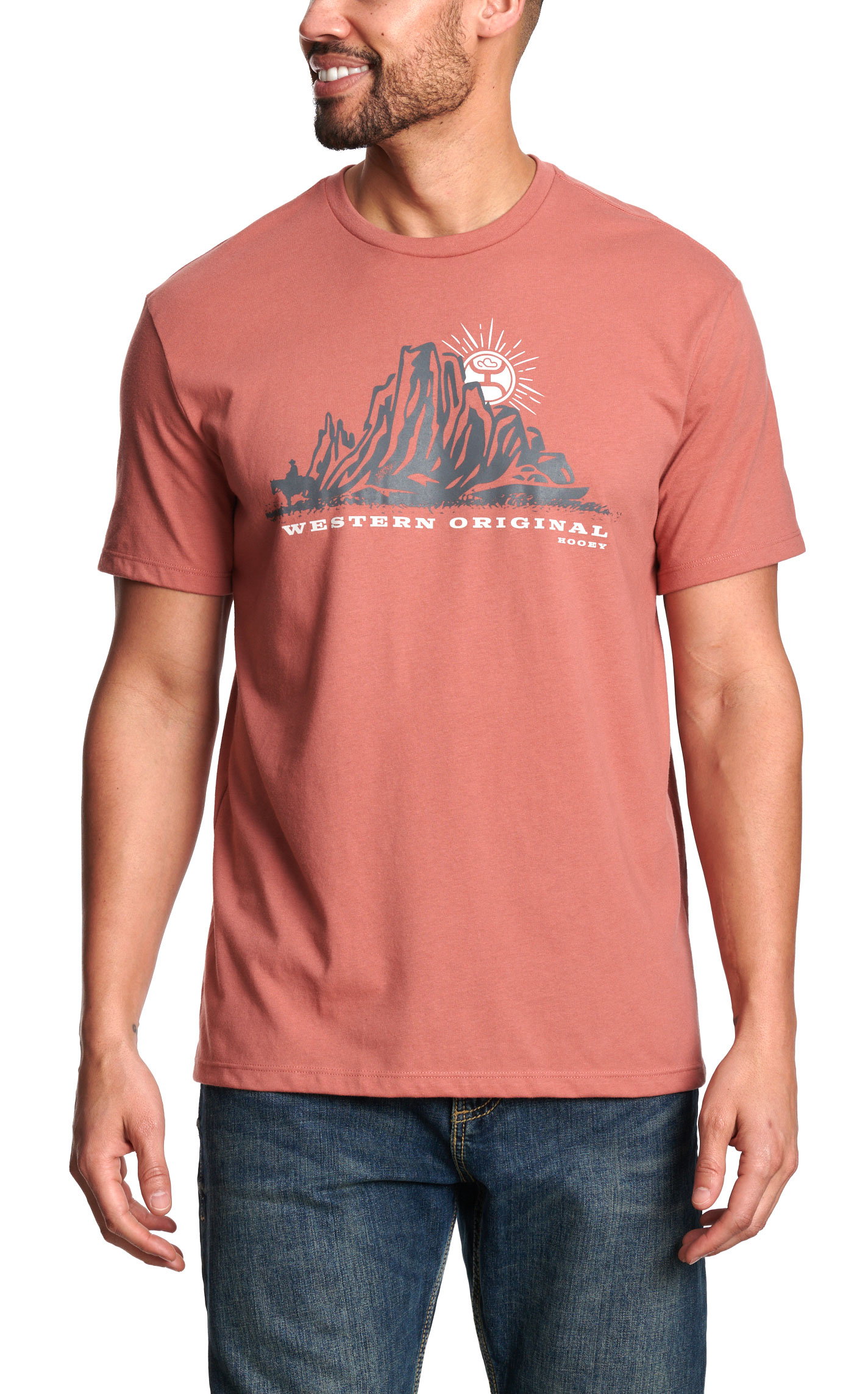 Hooey Men's Mahogany Sundance Graphic T-Shirt - Image 1