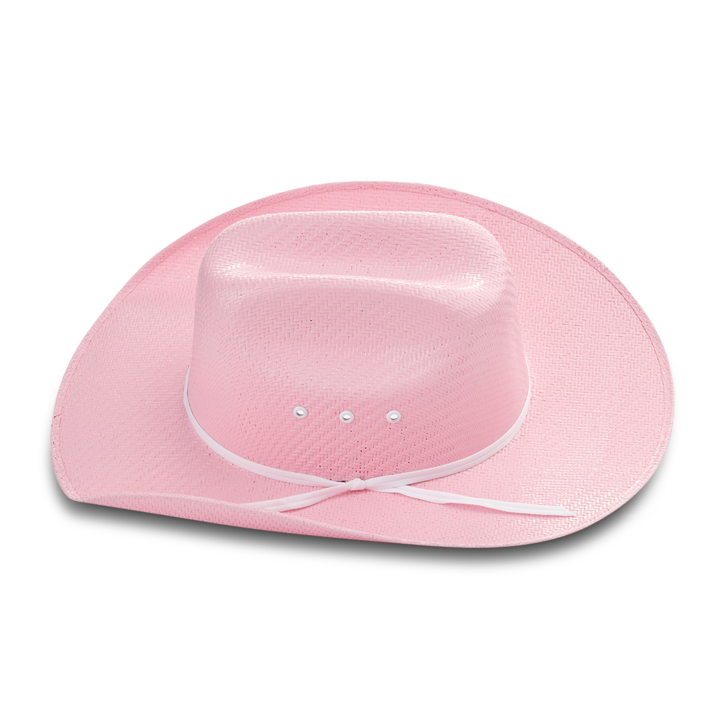Twister Toddlers Pink Sancho Low Straw Cowboy Hat - Image 1