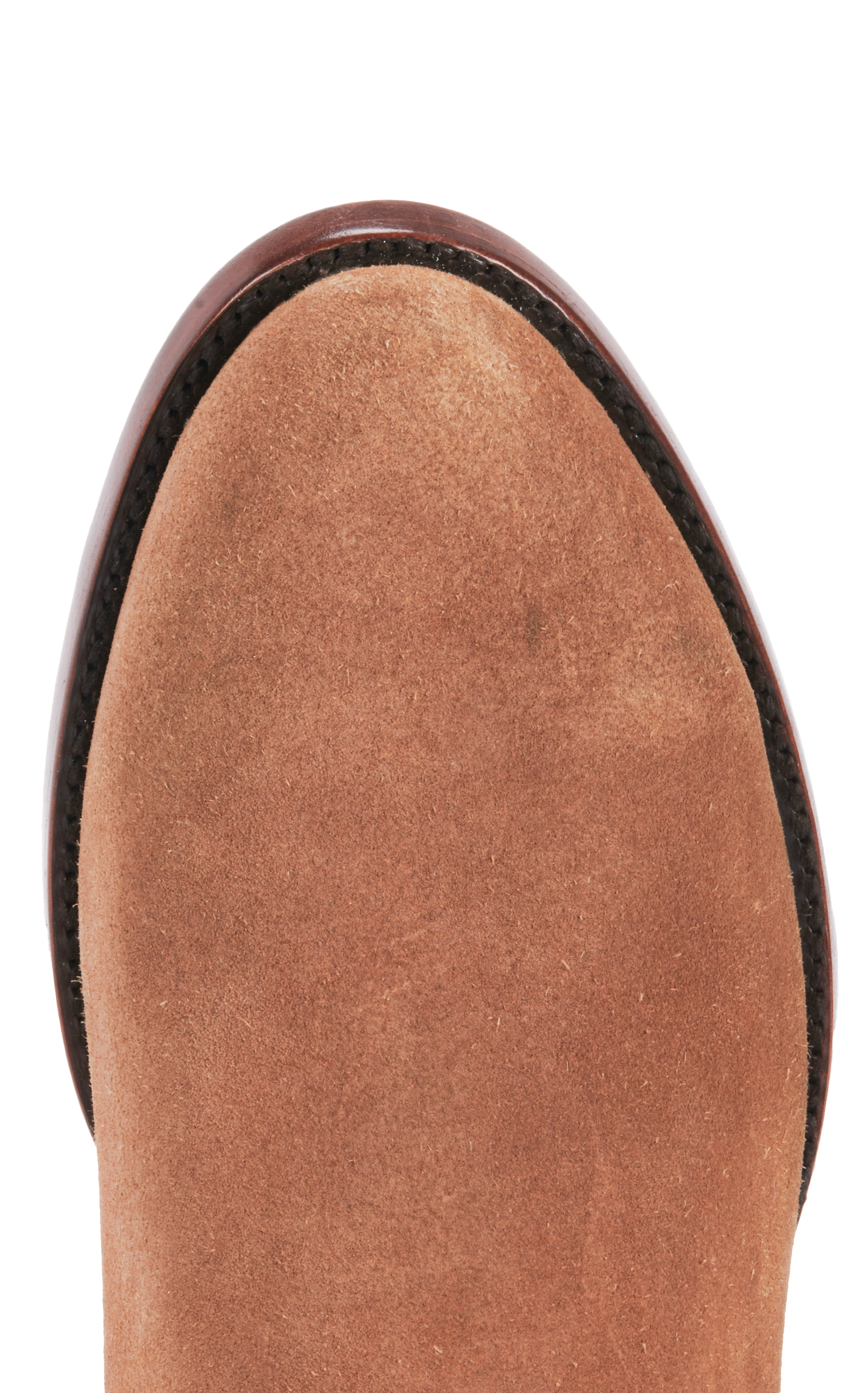 JRC & Sons Men's Winston Water-Resistant Suede Roper Toe Zip Cowboy Boot in Sand - Image 1