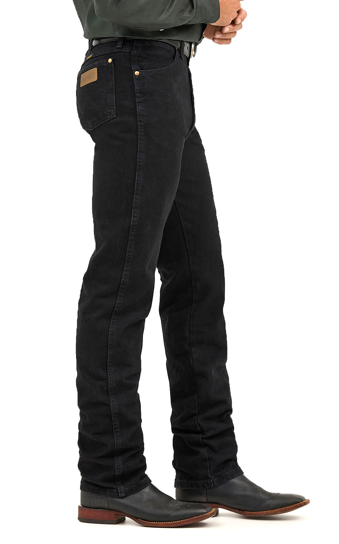 Wrangler Cowboy Cut Black Original Fit Big Jeans - Image 1