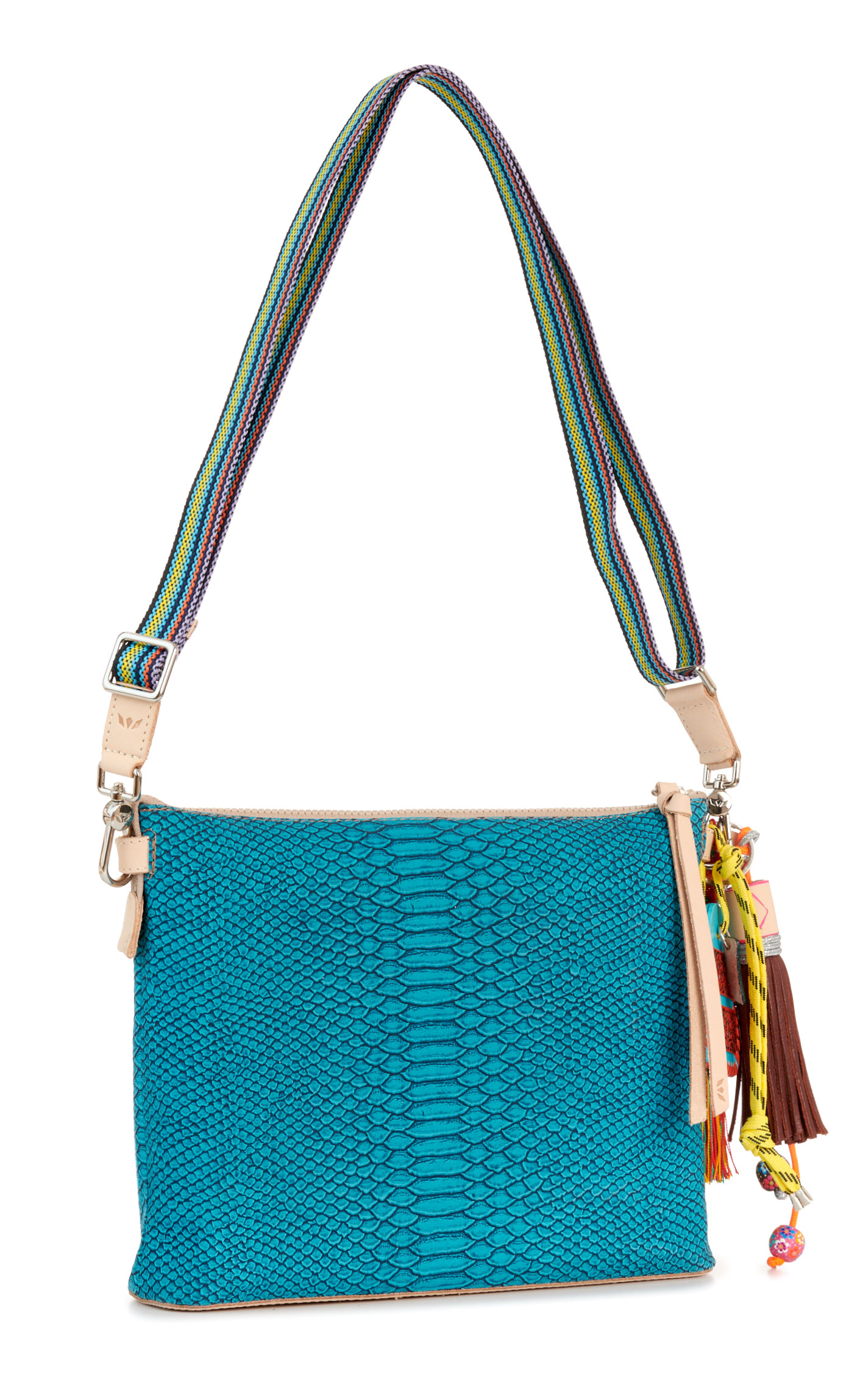 Consuela Indy Downtown Turquoise Crossbody Bag - Image 1