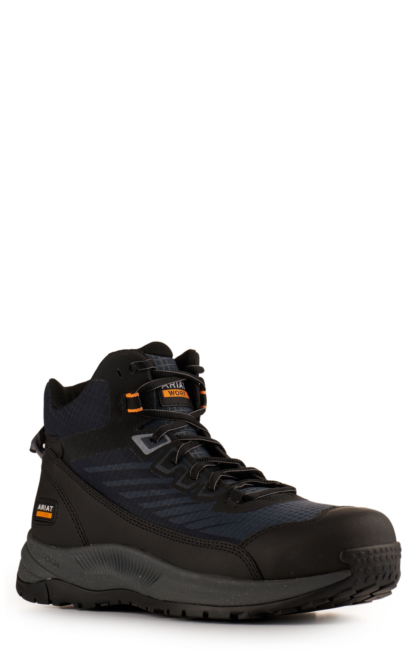 Ariat Men's Outpace Shift Mid Dark Shadow Round Composite Toe Work Shoe - Image 1