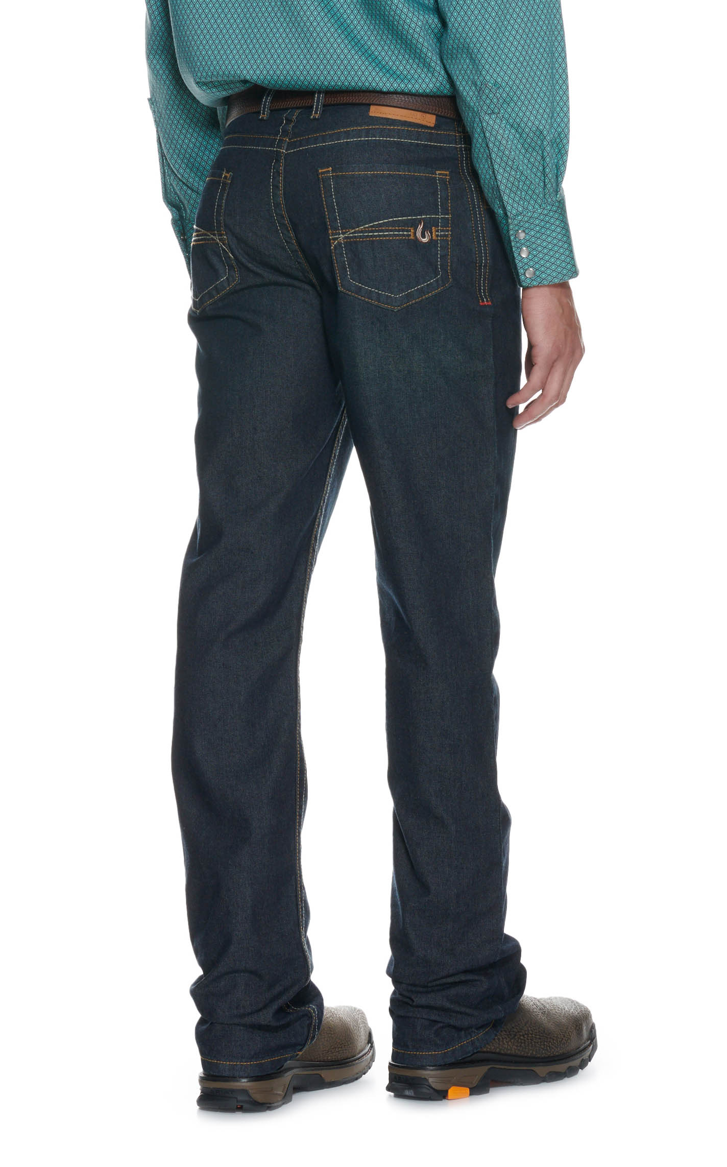 Lapco FR Men's Dark Wash Modern Work Jeans - Image 1