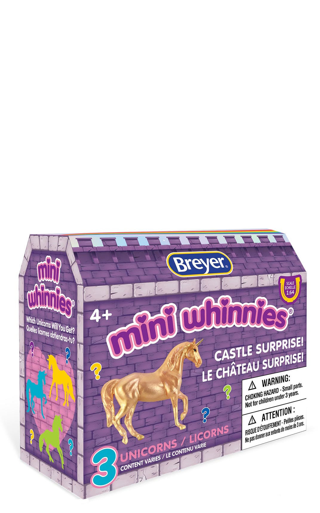 Breyer Mini Whinnies Castle Surprise Set Horse Toy - Image 1