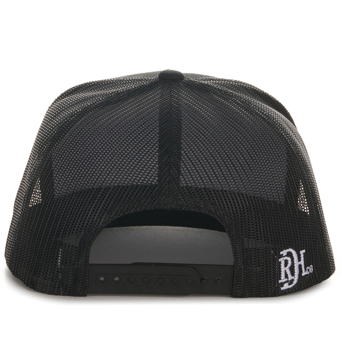 Red Dirt Hat Co. Men's Black with Armadillo Racing Patch Cap - Image 1