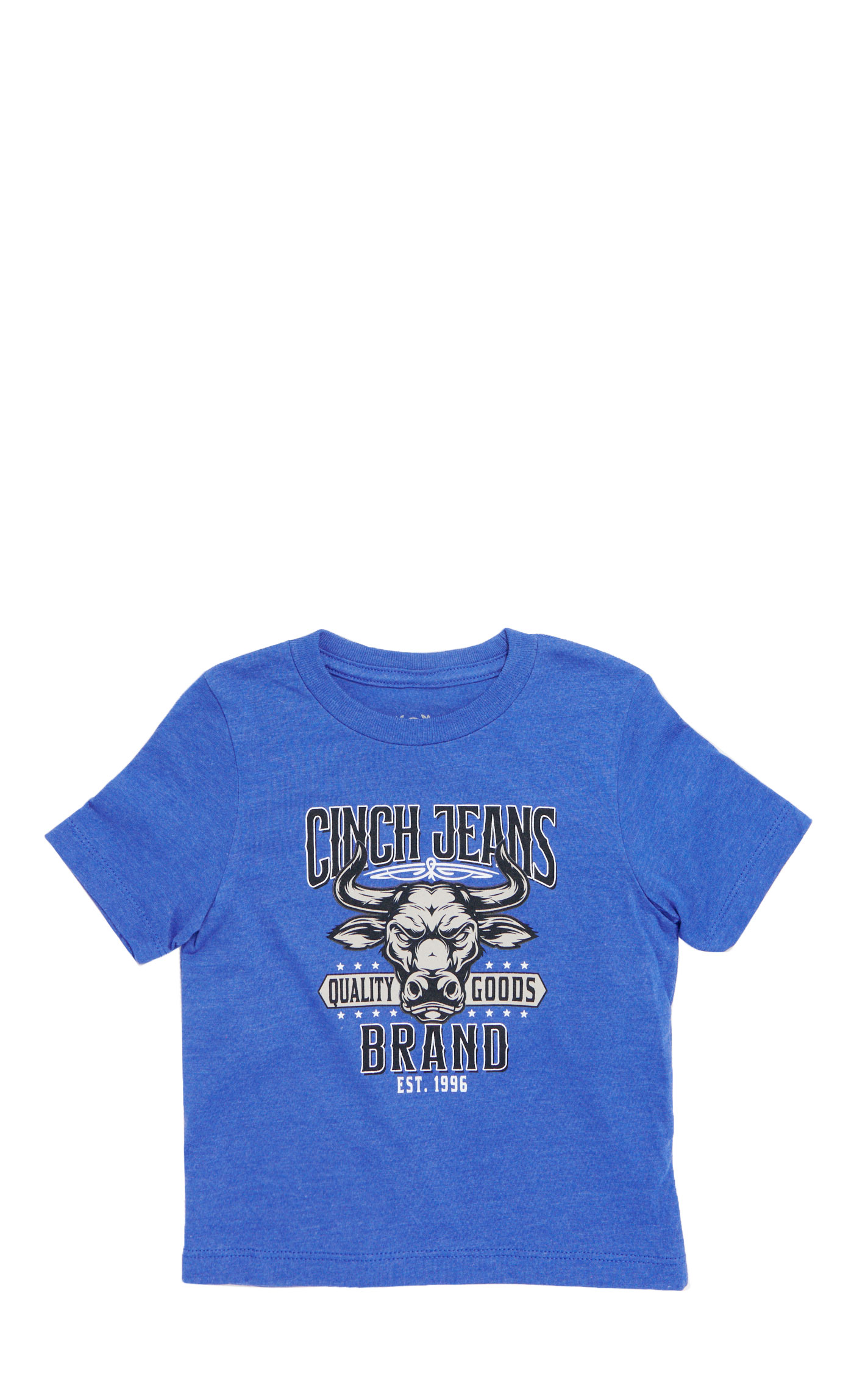 Cinch Boy's Royal Blue Graphic T-Shirt - Image 1