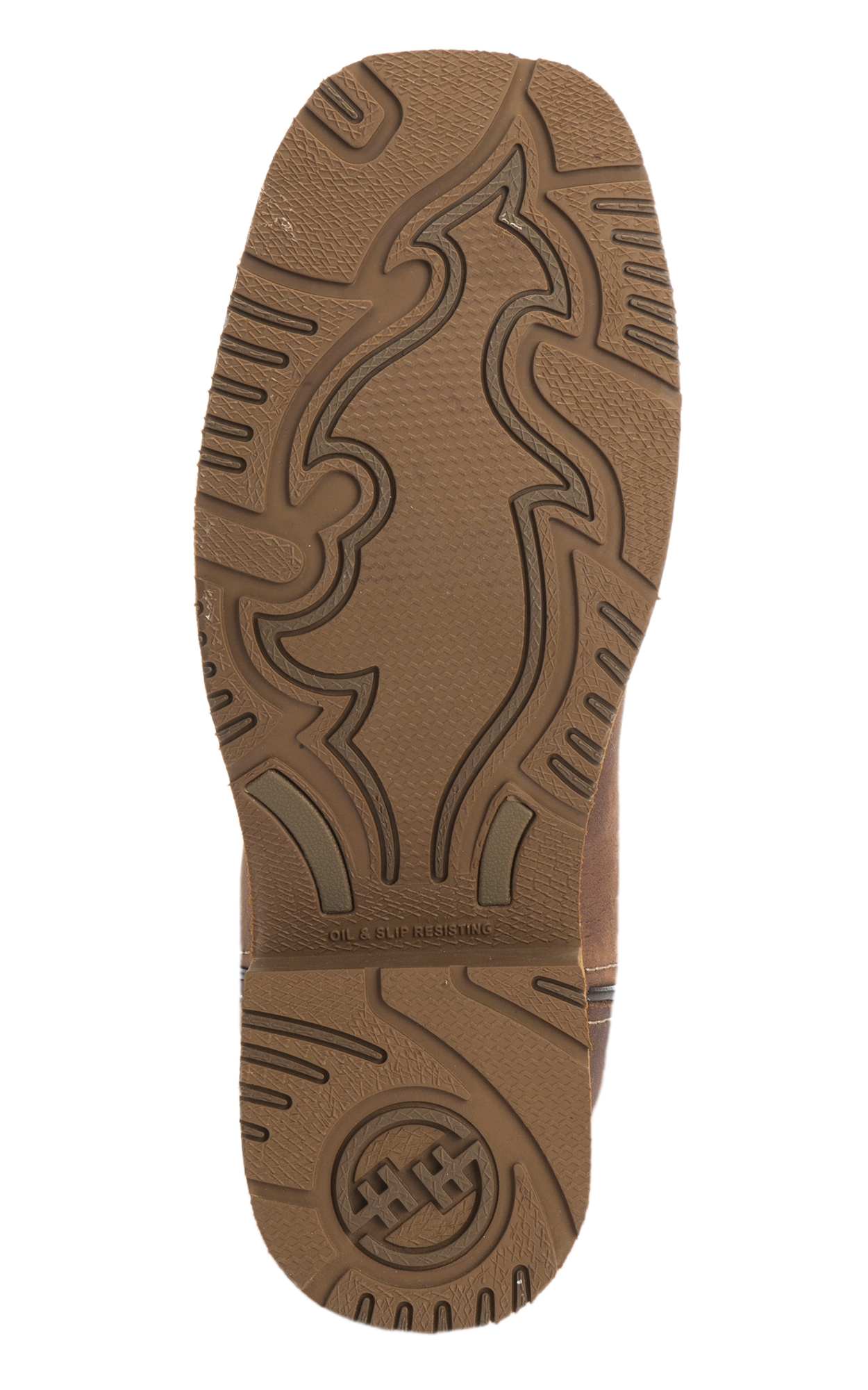 Double H Women's Haddie Chestnut Square Composite Toe Work Boot - Image 1