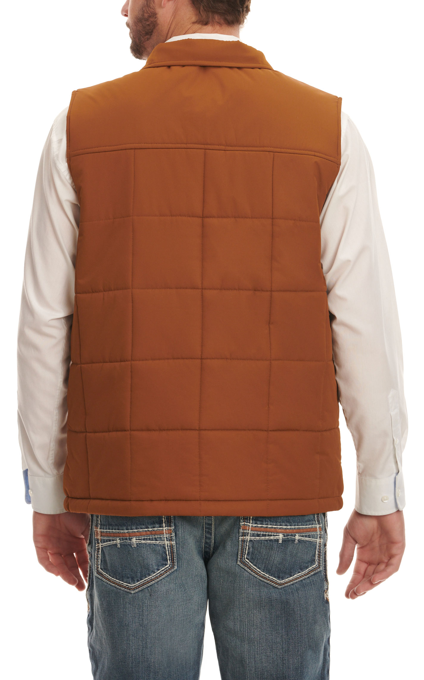 Ariat Men's Crius Roasted Chestnut Insulated Vest - Image 1