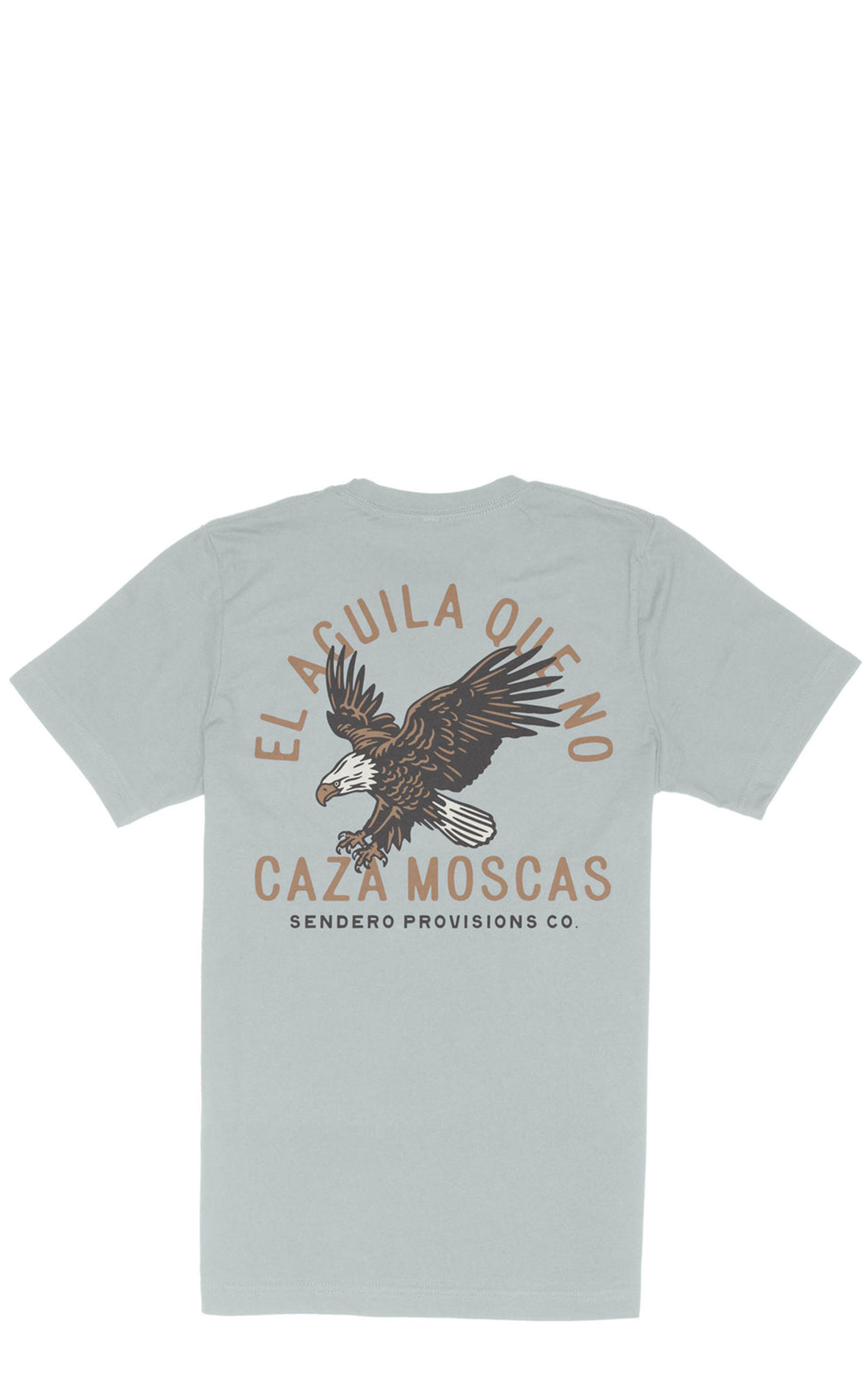 Sendero Provisions Co Men's Sky Blue Eagle Graphic T-Shirt - Image 1