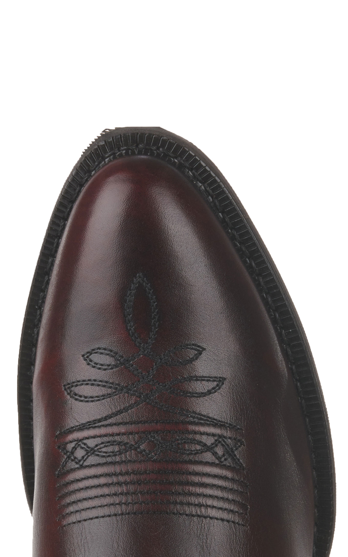 Laredo Men's Birchwood Black Cherry R-Toe Cowboy Boots - Image 1