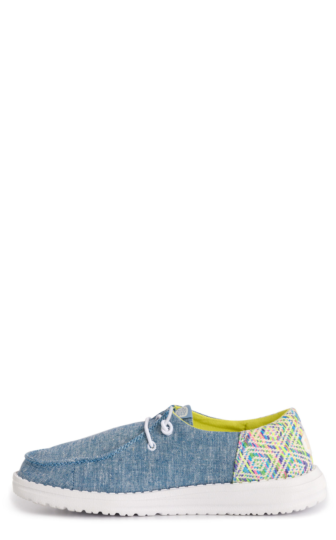 Hey Dude Women's Wendy Surf Baja Blue Heel Moc Toe Casual Shoes - Image 1