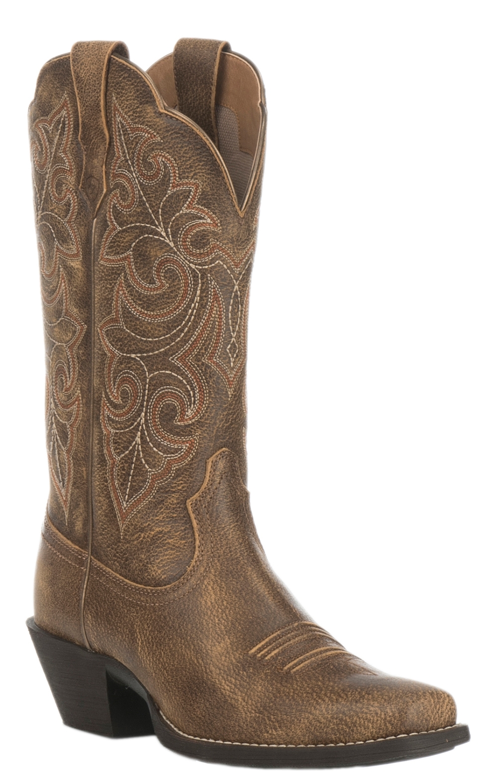 Ariat Women's Round Up Vintage Bomber Square Toe Cowboy Boots - Image 1